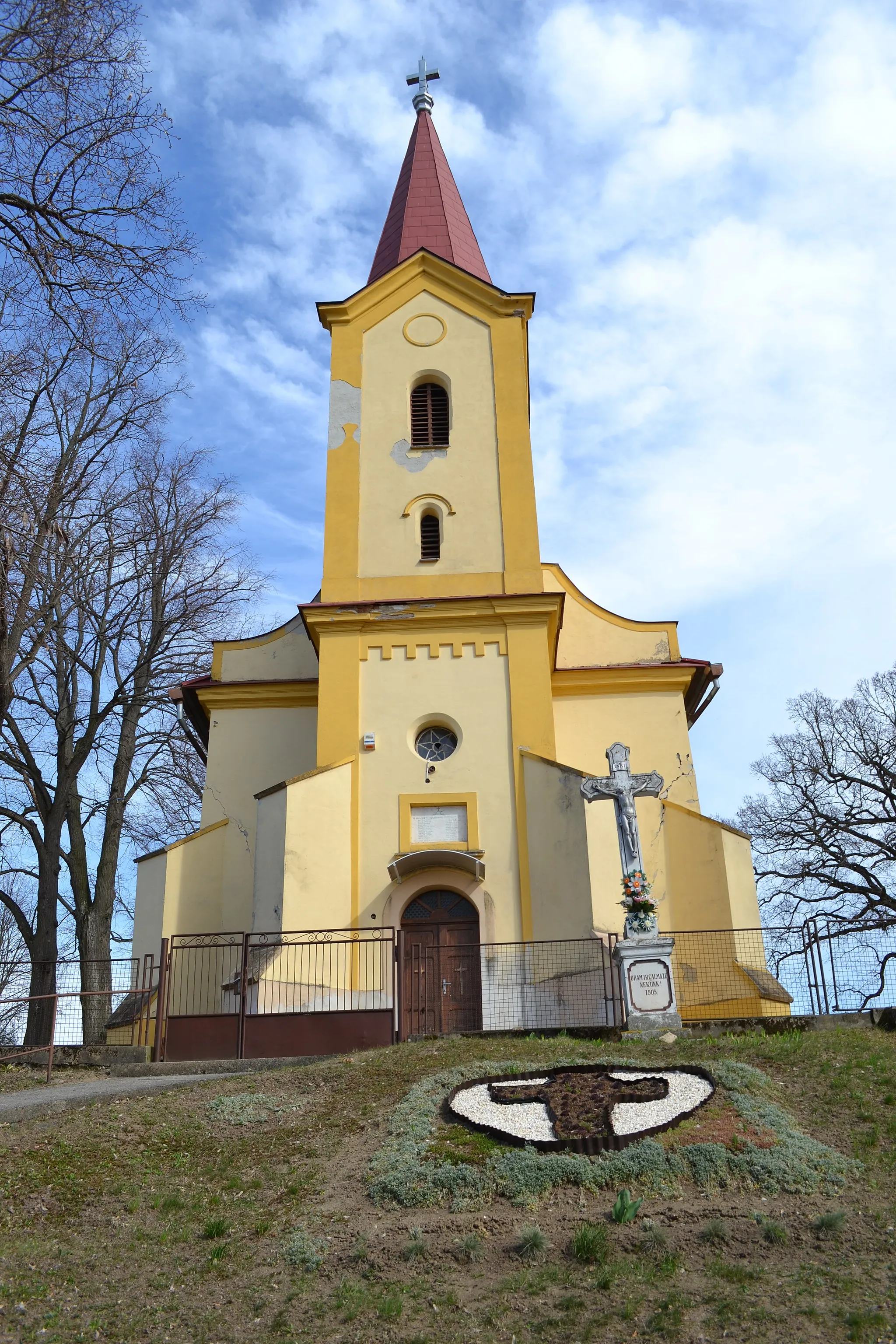 Photo showing: Roman Catholic Church of the Visitation of the Virgin Mary, built in 1787.