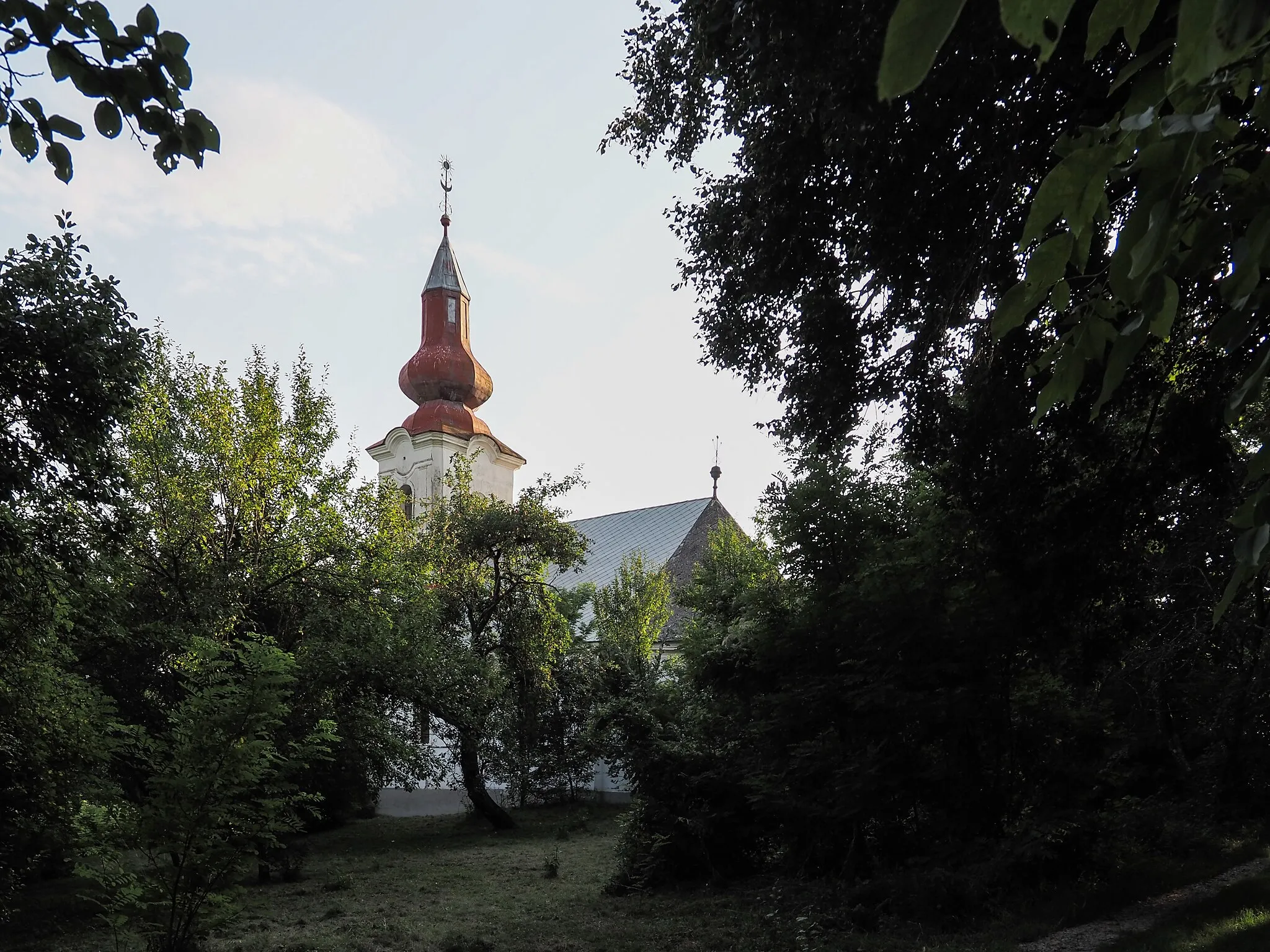 Photo showing: The Lutheran Church from 1804 in Budikovany, Slovakia.