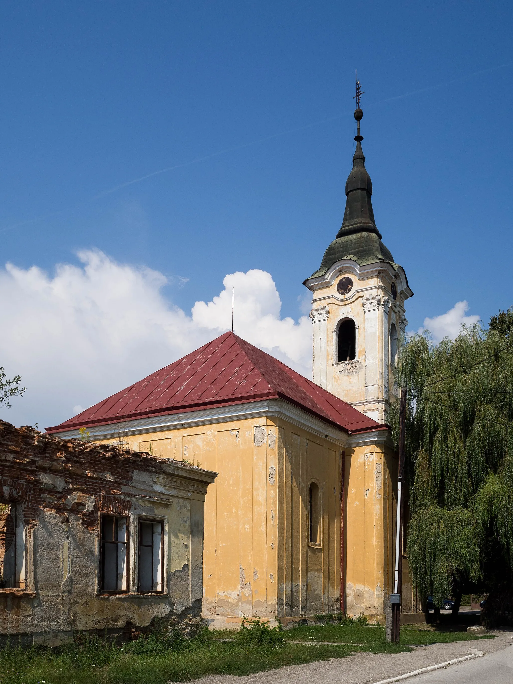 Photo showing: Lutheran Church in Šivetice, Slovakia. Classical building from 1785.