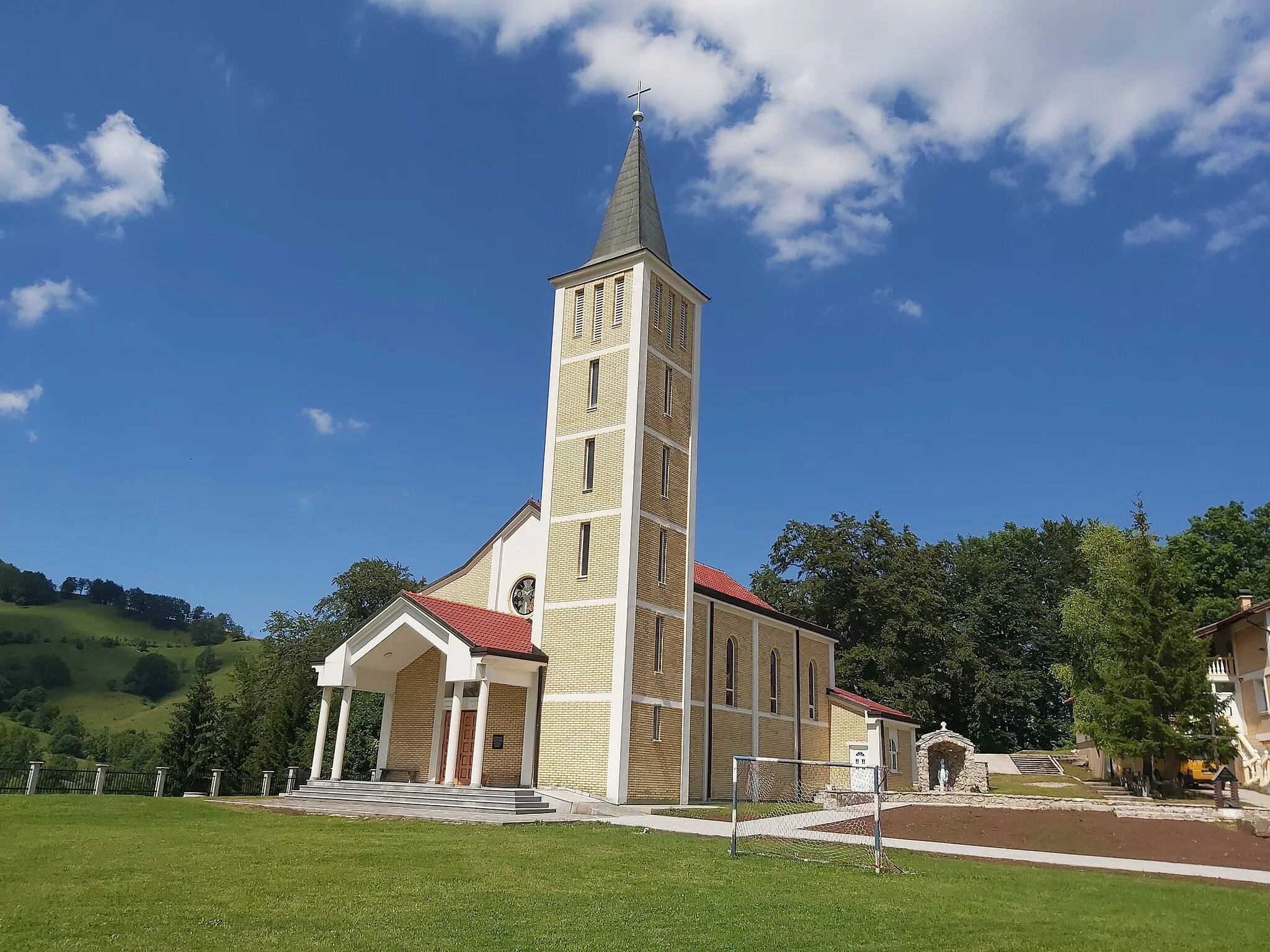 Photo showing: Church of the transfiguration of Jesus Christ in Borovica