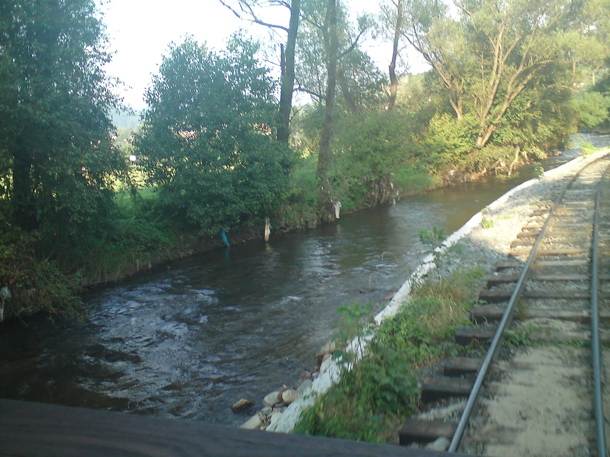 Photo showing: CHZ and Cierny Hron river