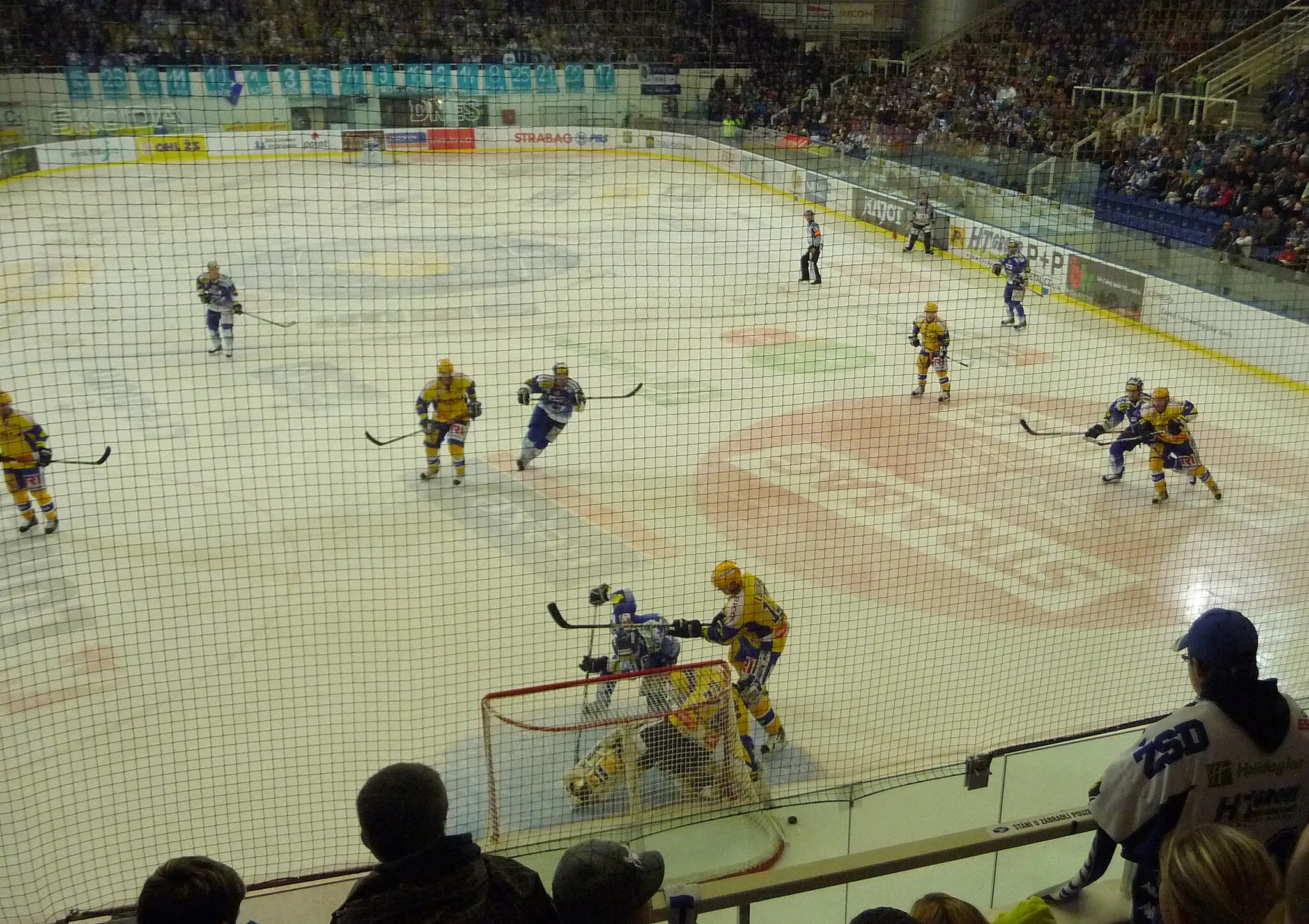 Photo showing: HC Kometa Brno v PSG Zlín, 3rd period