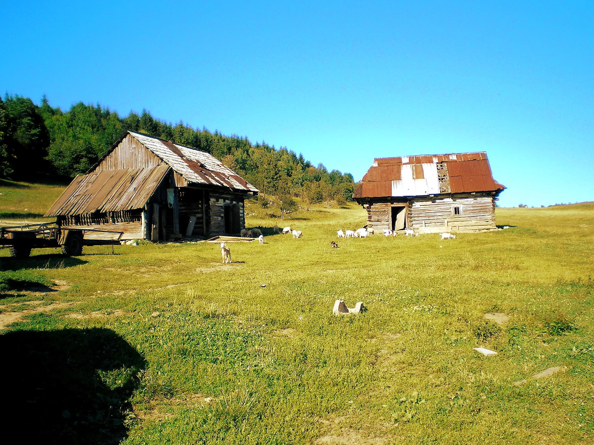 Photo showing: Šumiac - salaš pod Dudlavou skalou