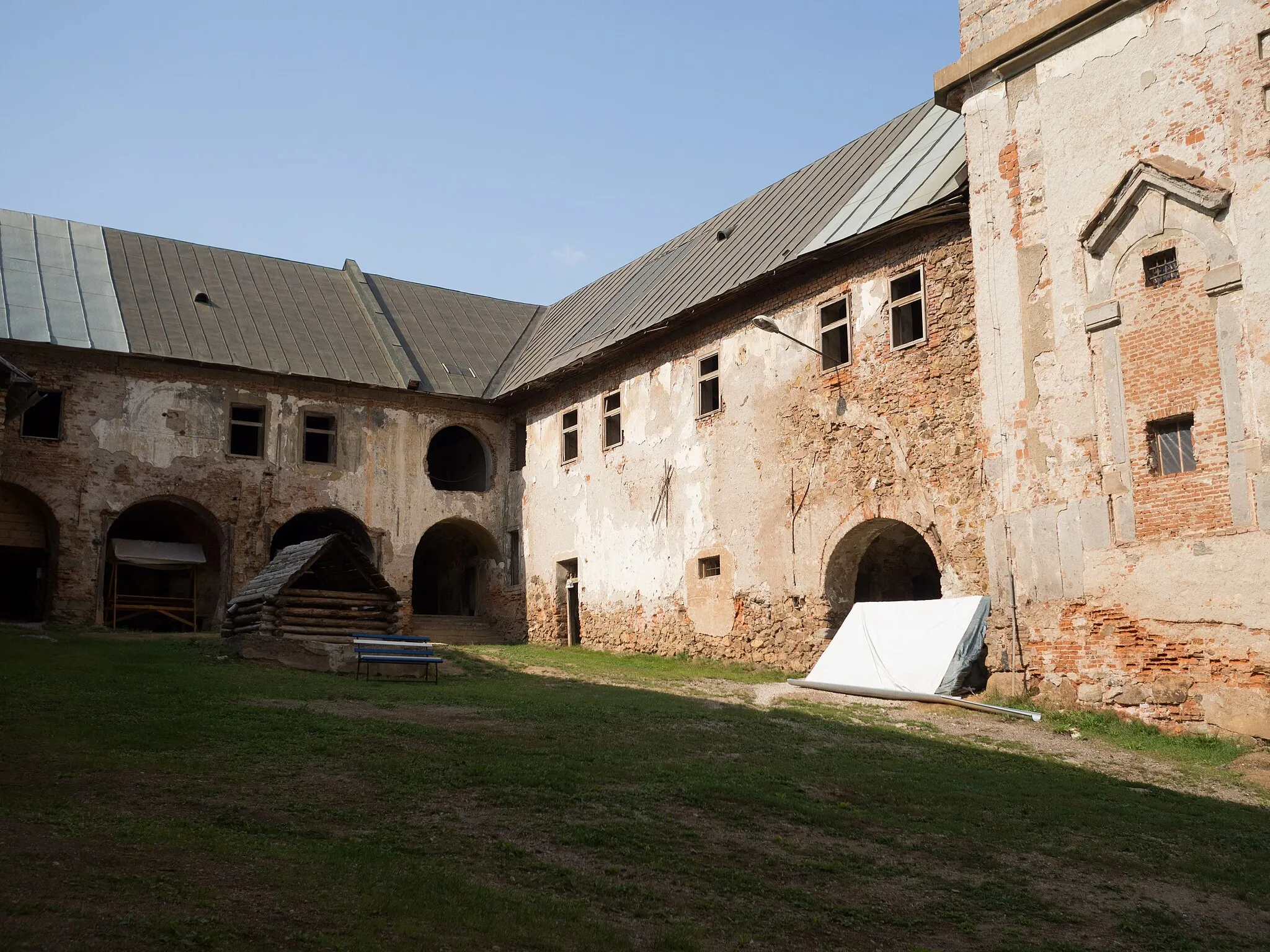 Photo showing: Baroque Coburg Manor in Jelšava, Slovakia