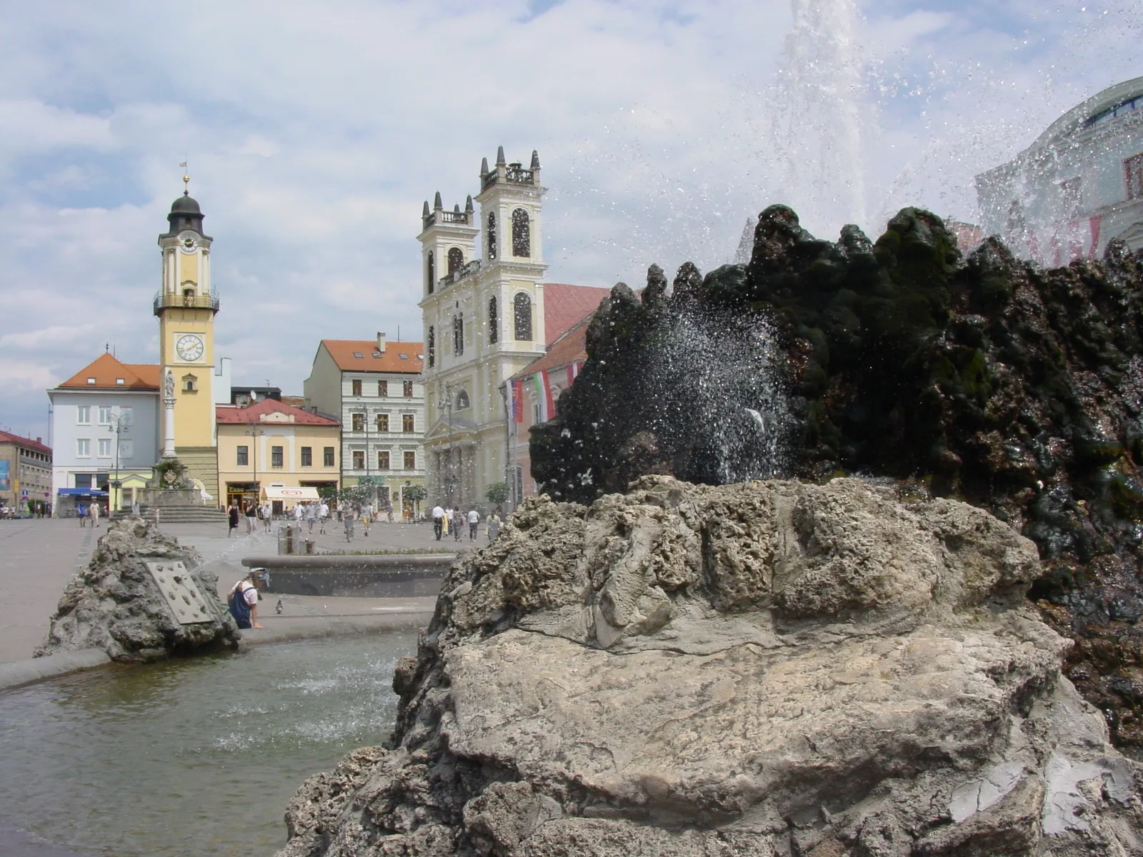 Photo showing: Banská Bystrica, Námestie SNP