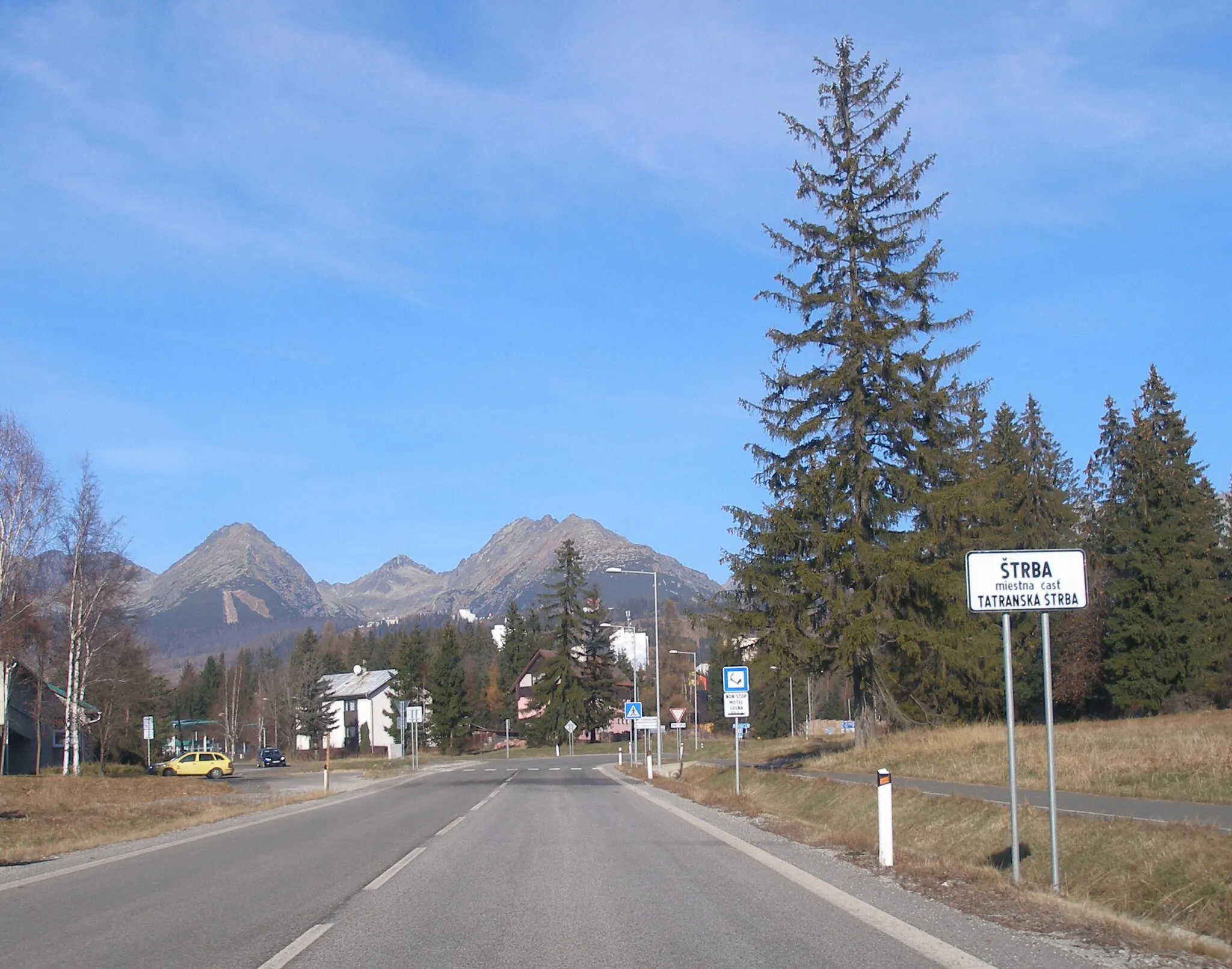 Photo showing: Podtatranská obec Štrba. Okres Poprad.