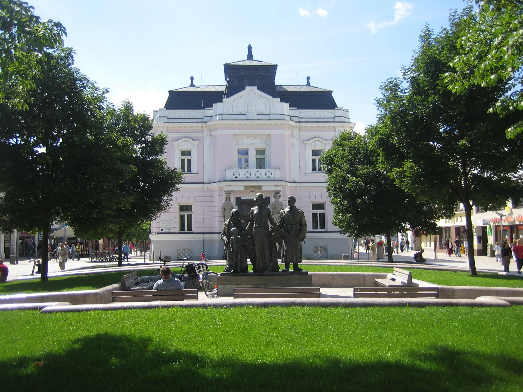 Photo showing: Martin (SVK), plaza