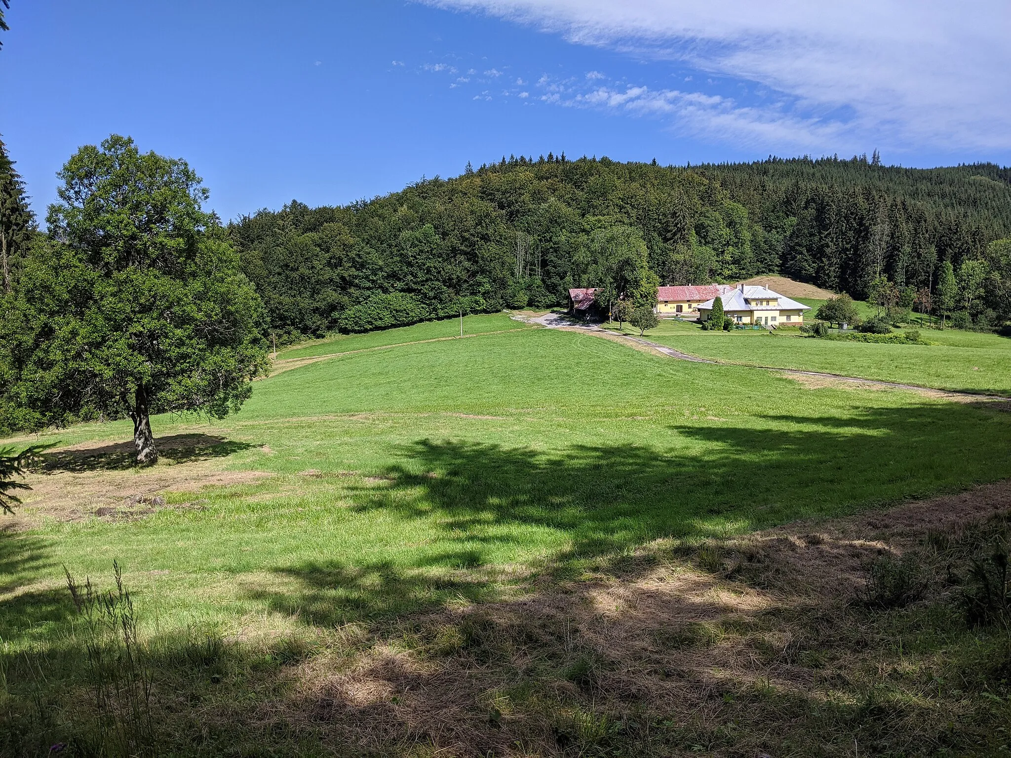 Photo showing: Salajka - horska osada v Beskydech, nad obcí Bílá