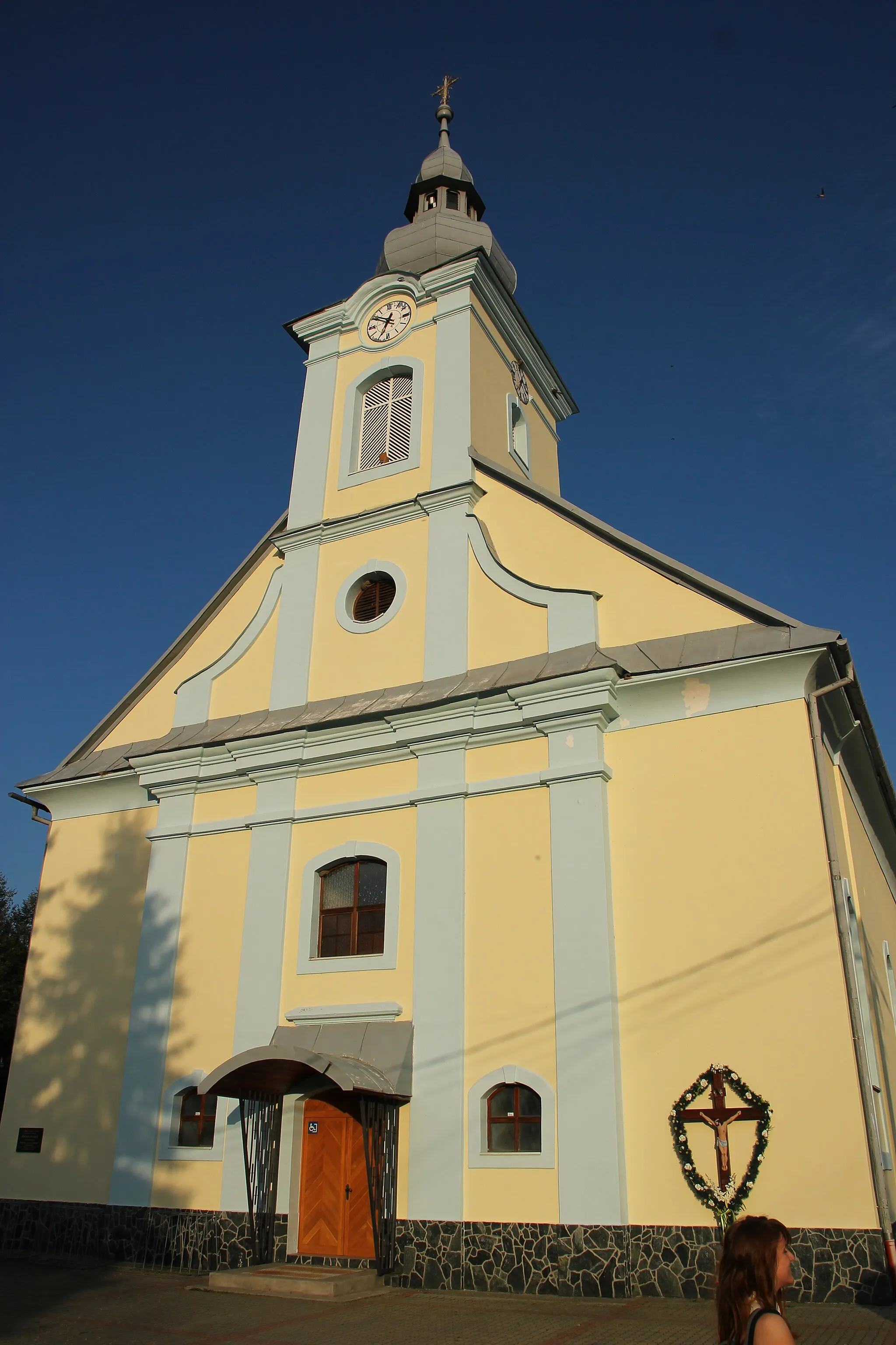 Photo showing: Church in Čierny Balog