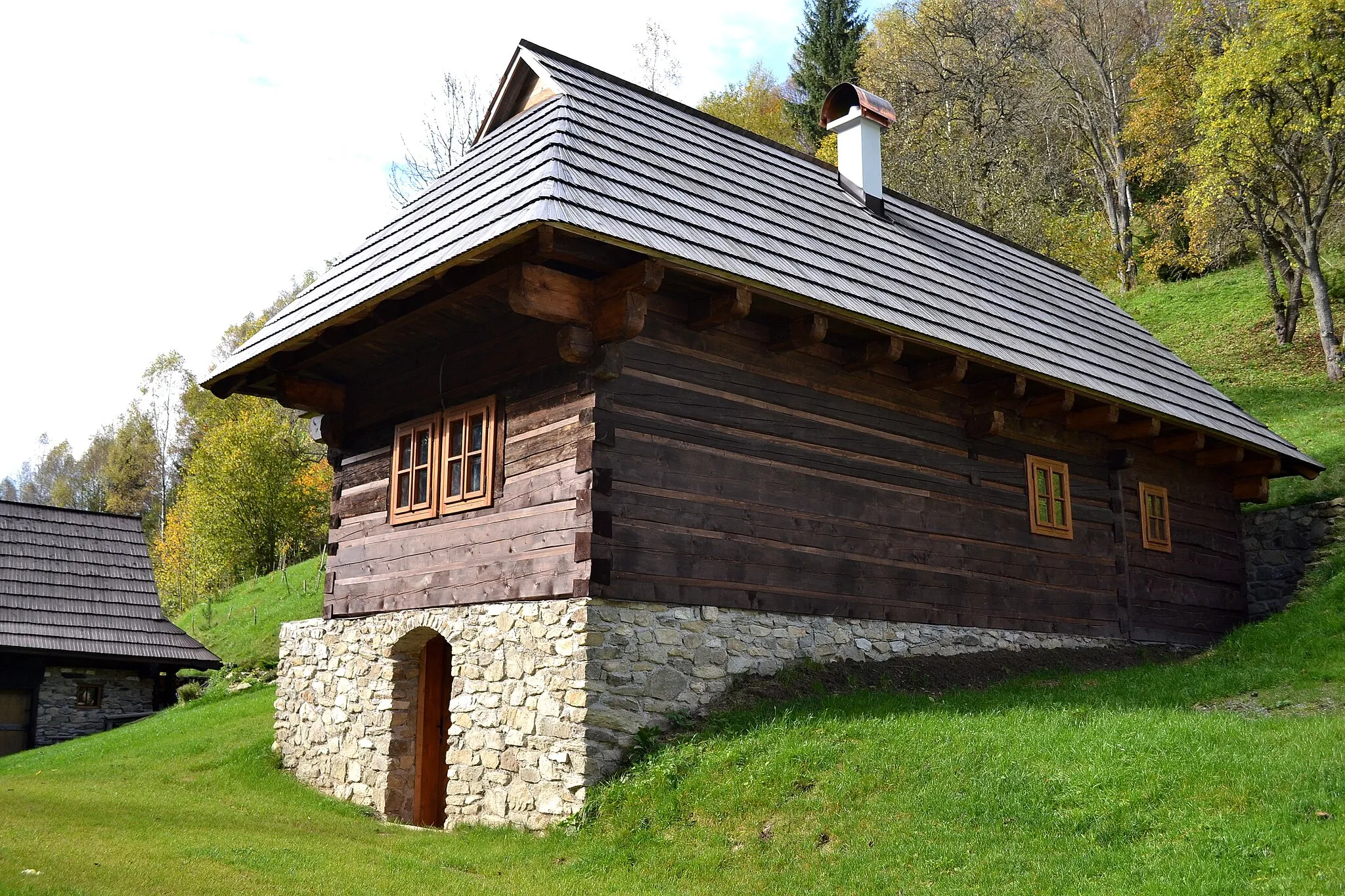 Photo showing: Drábsko - Kysuca; ľudová architektúra