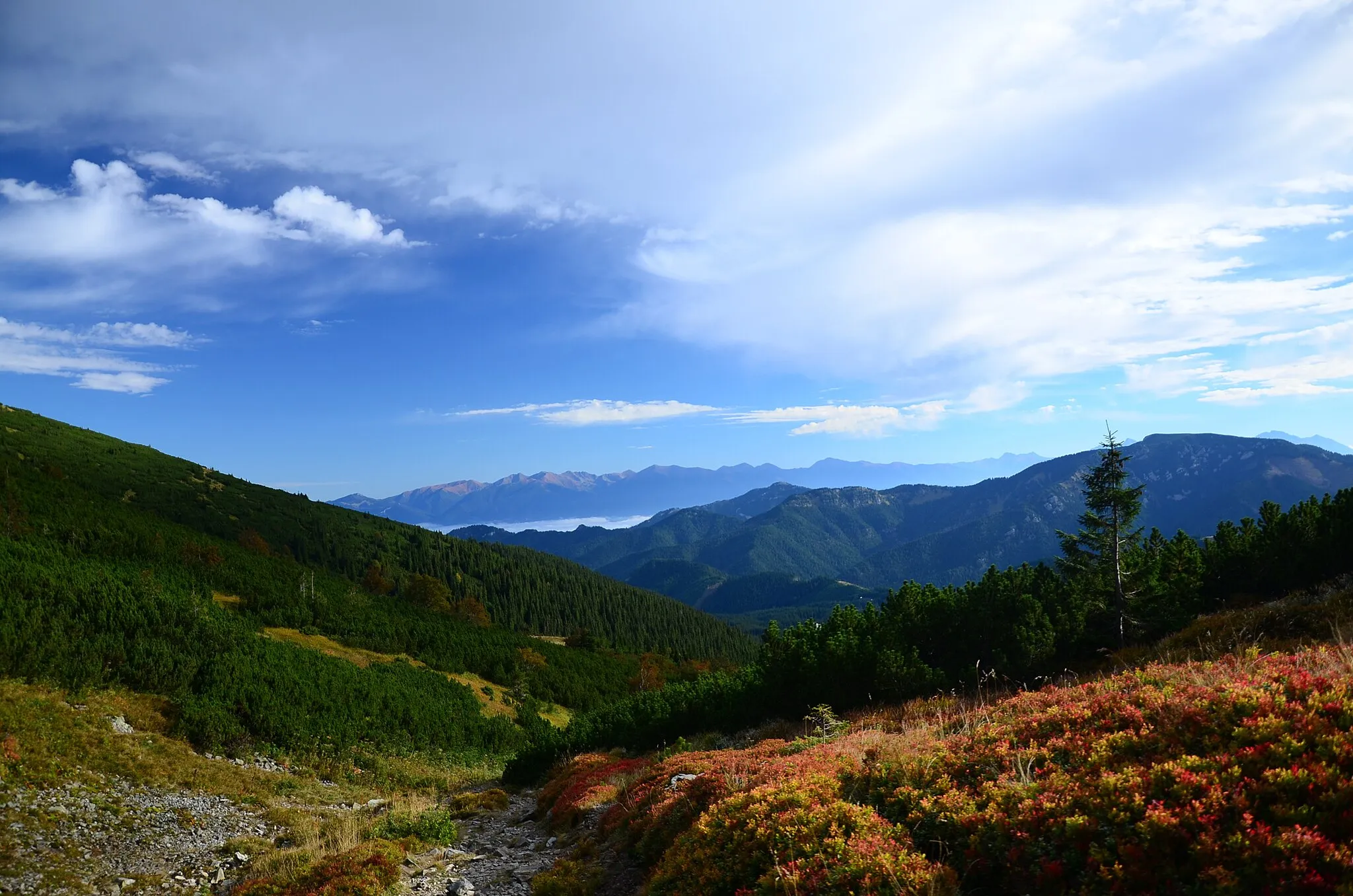 Photo showing: Low Tatras hiking summer