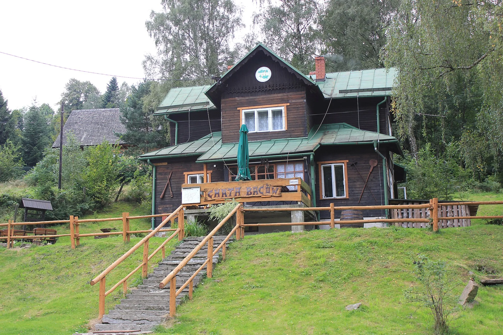 Photo showing: Korbielów - Chata Baców mountain hut