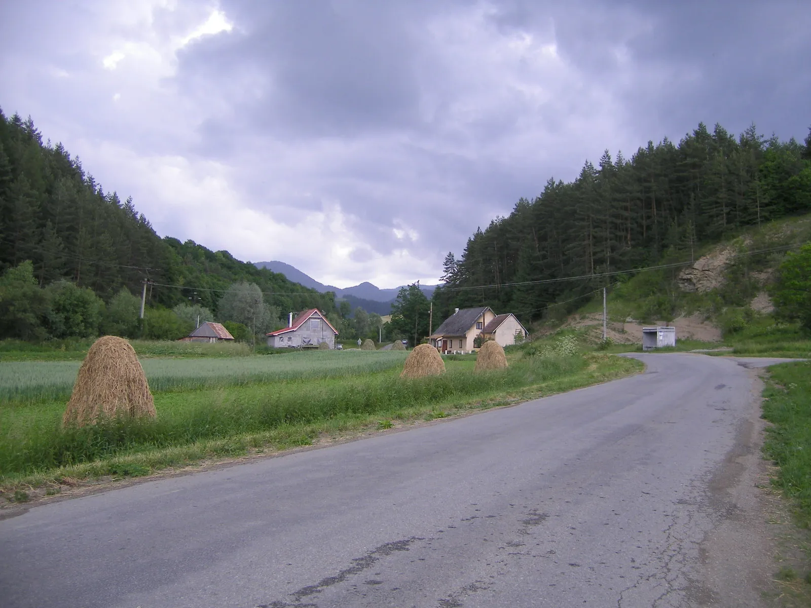 Photo showing: Sklabiňa - in the valley of the Sklabiňa stream