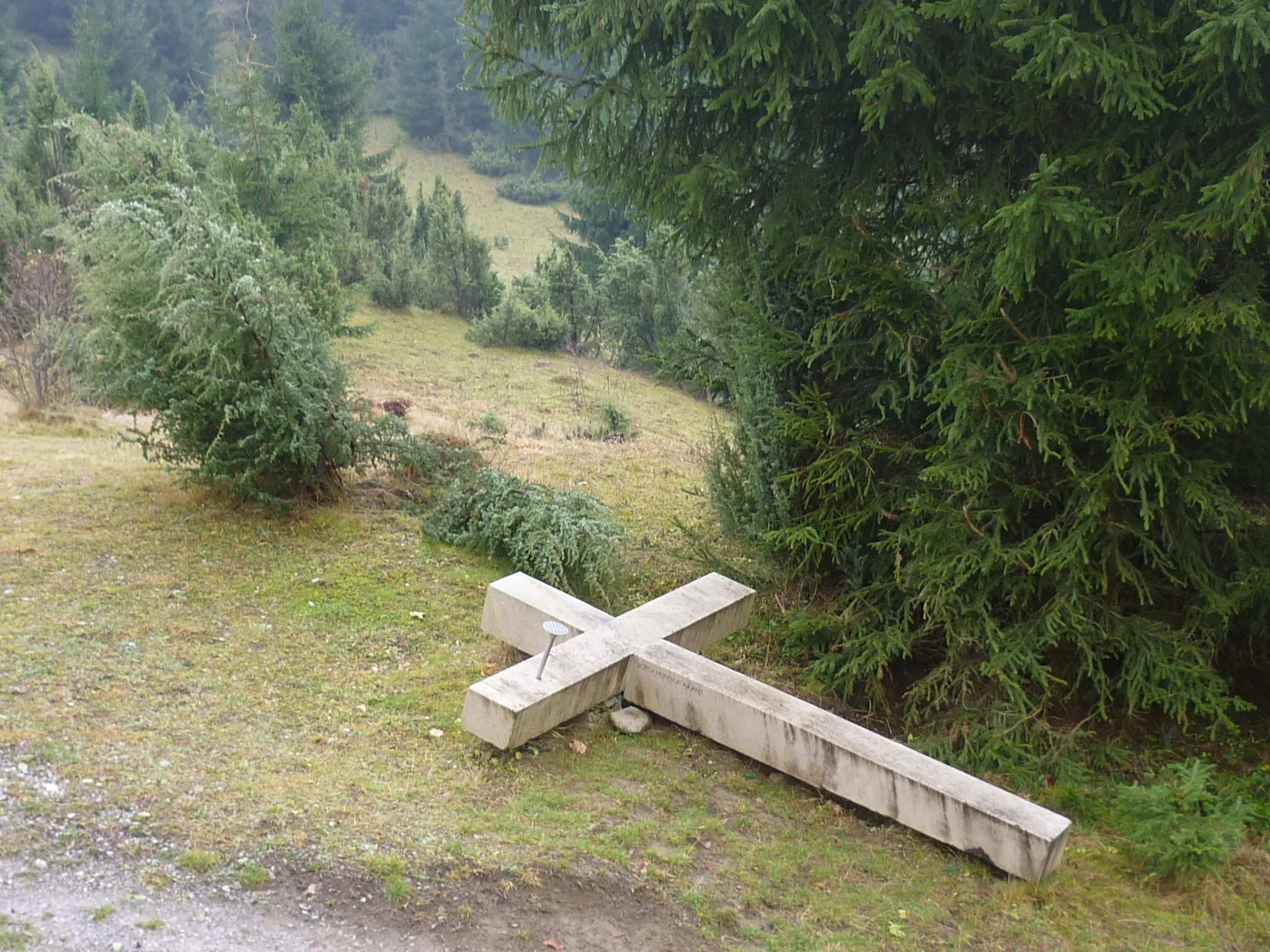 Photo showing: IX. stat. - Stations of Cross in Terchová (Slovakia)