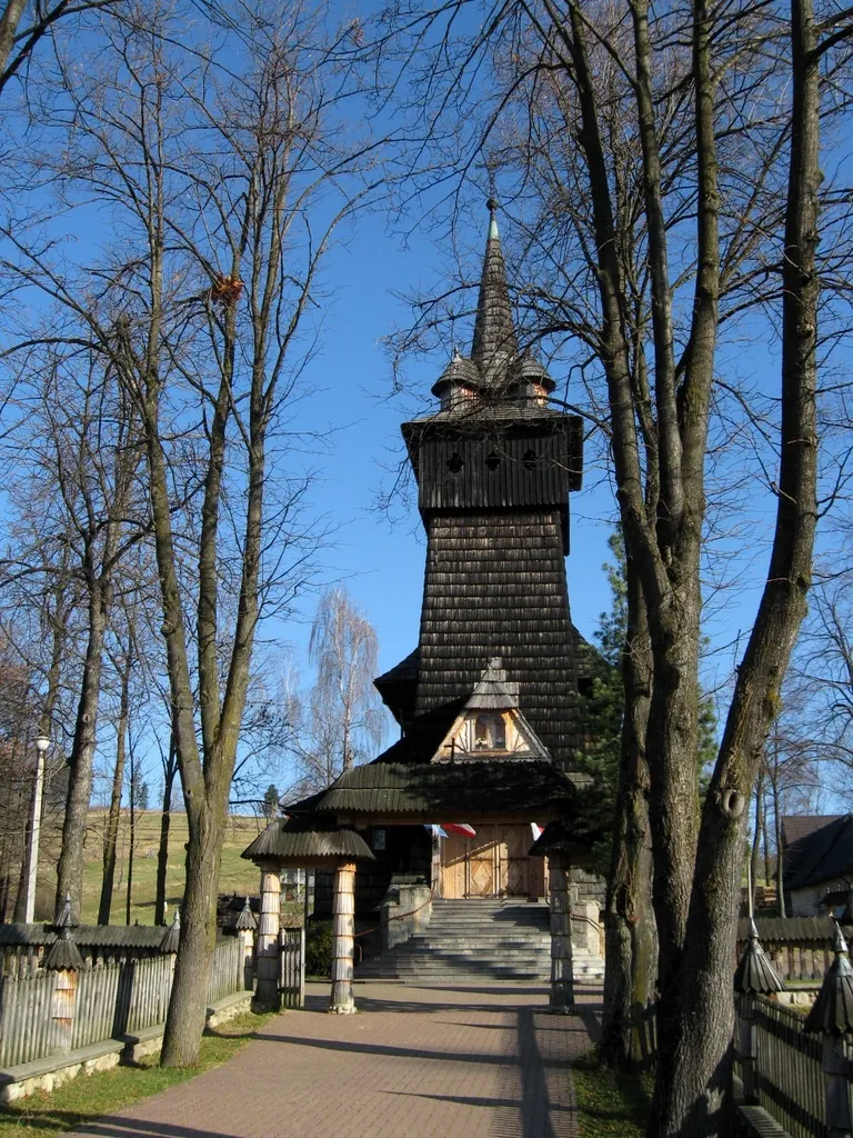 Photo showing: Church in Dzianisz, Poland