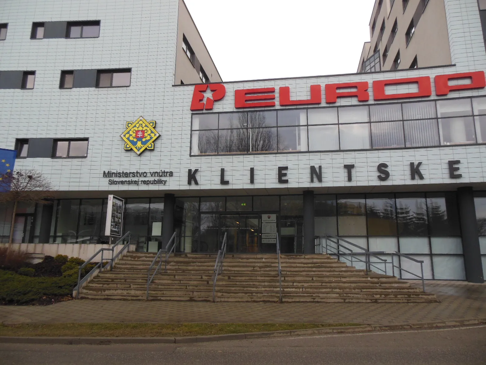 Photo showing: The building of the Žilina District administration.