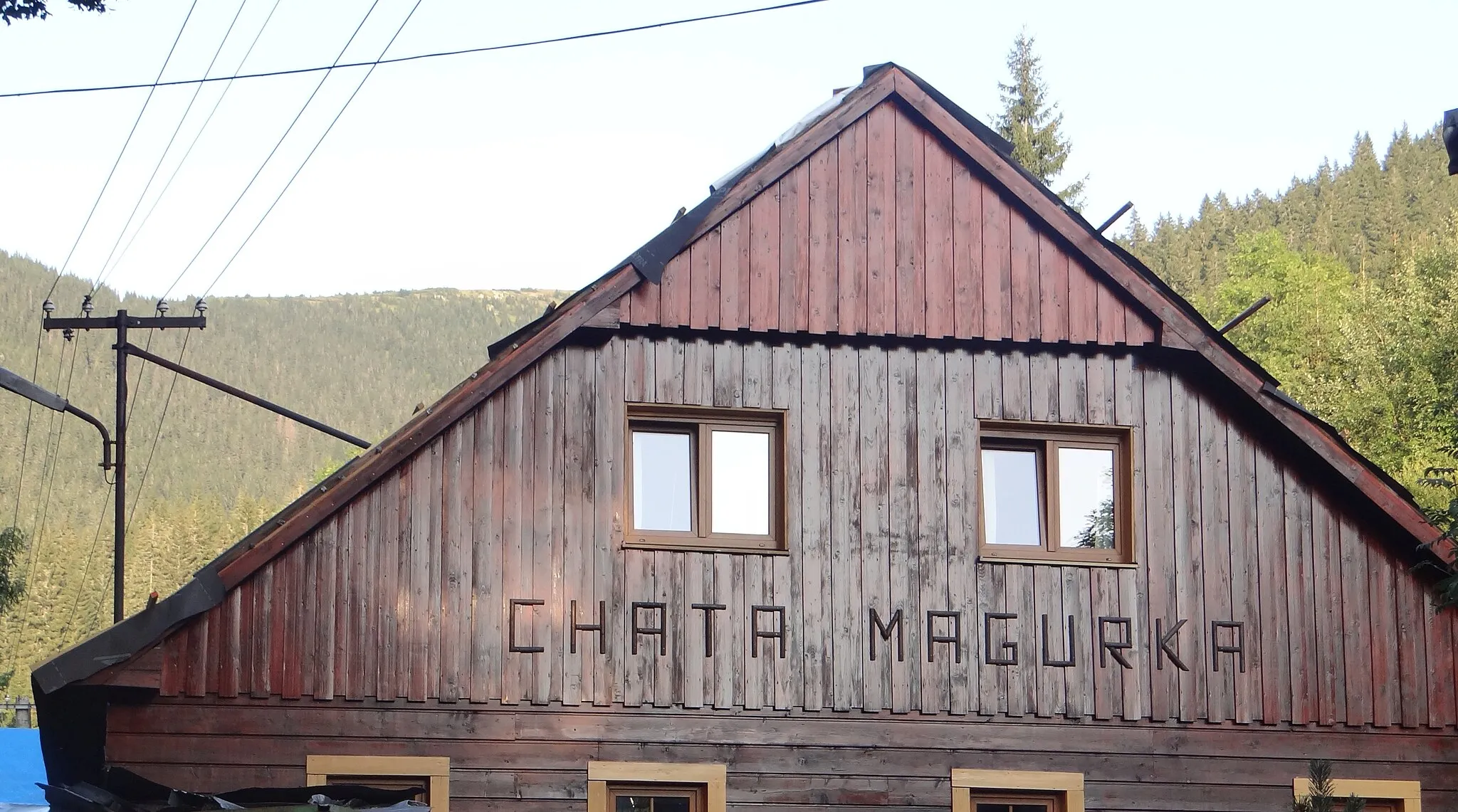 Photo showing: Chata Magurka w Niznych Tatrach (w Dolinie Lupczańskiej)