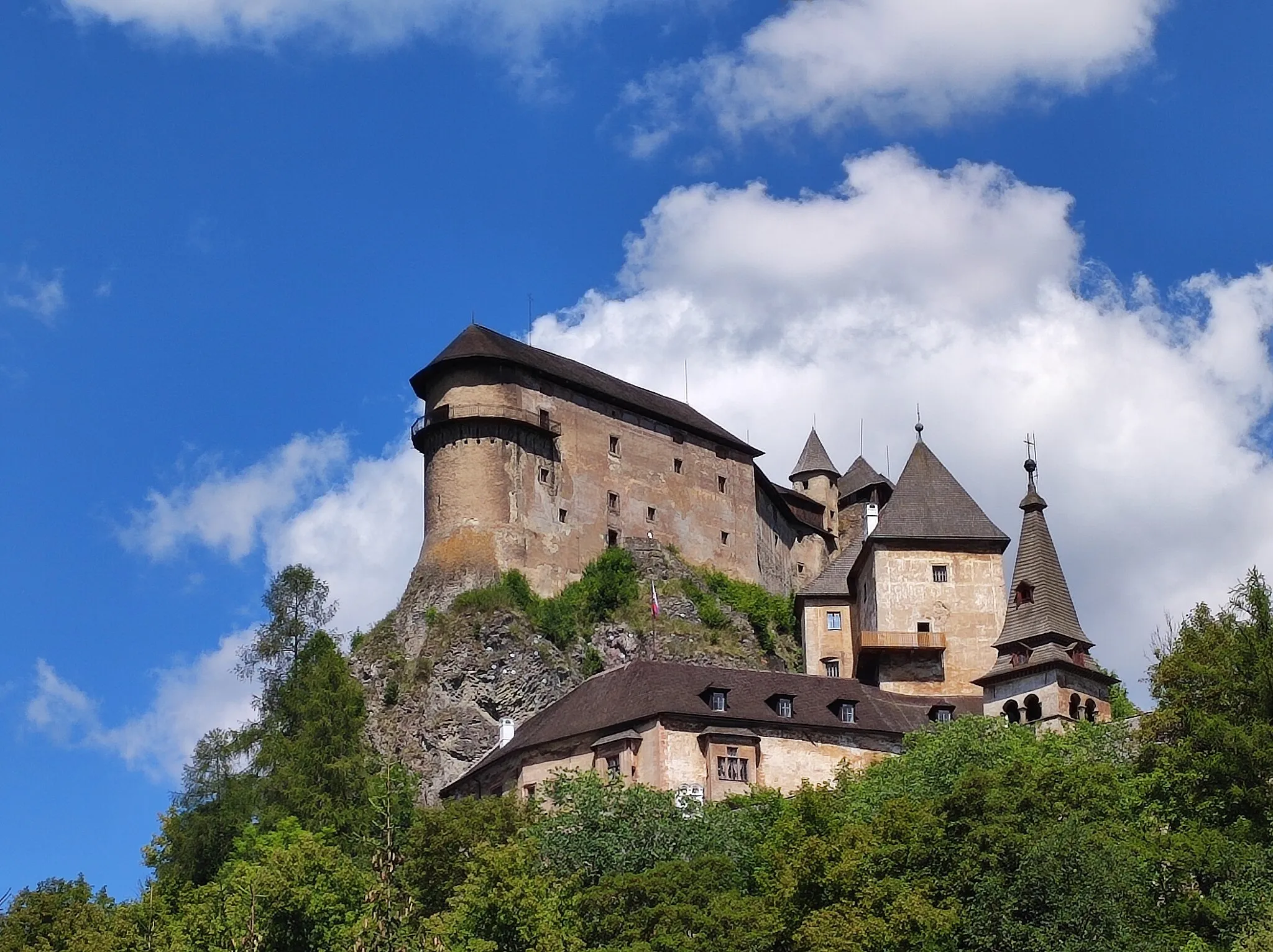 Photo showing: Castle in the Slovak village of Oravský Podzámok.