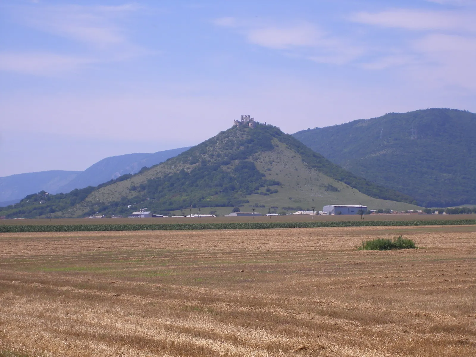 Photo showing: Turňa nad Bodvou - view of the castle from east