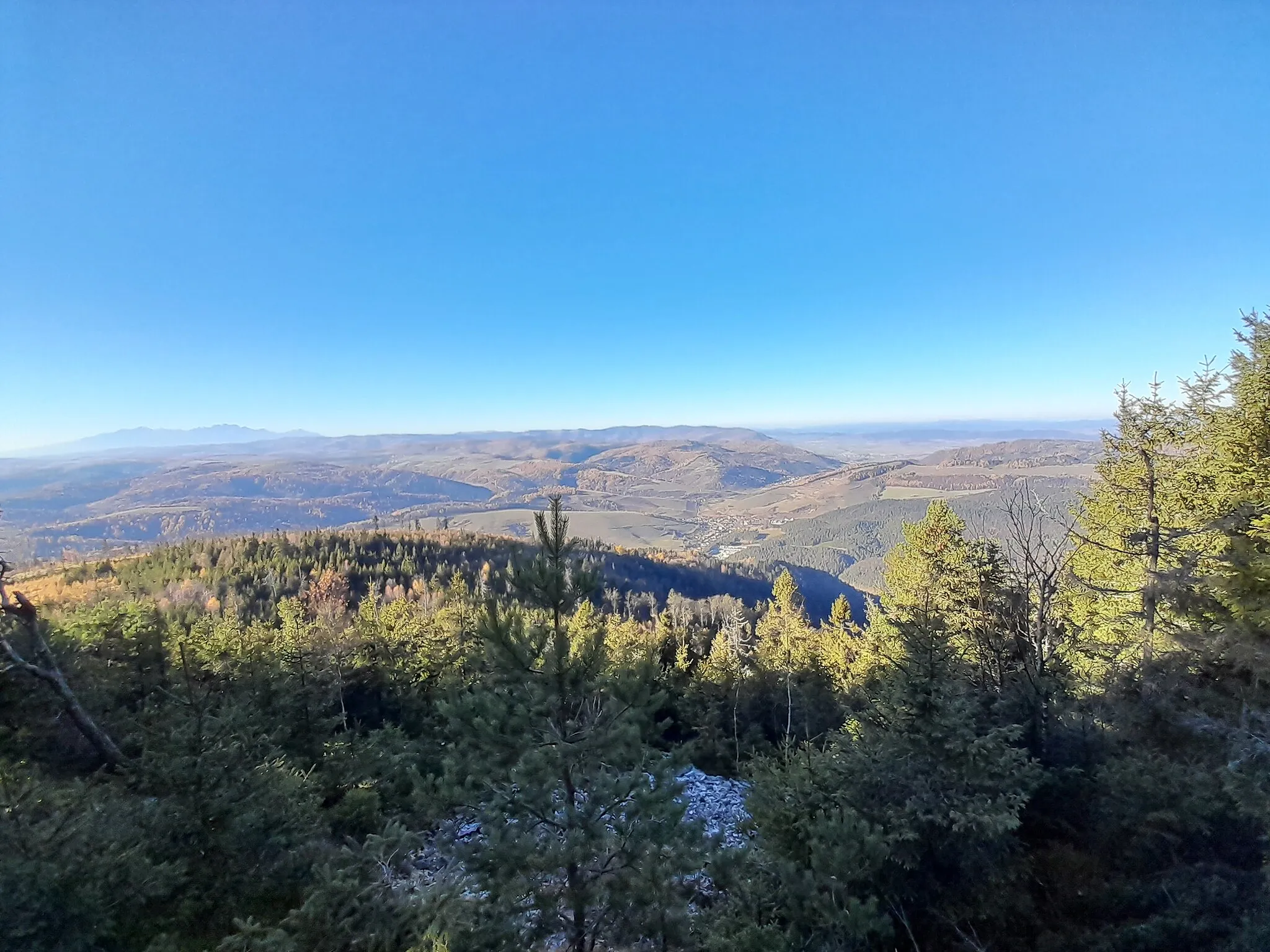 Photo showing: Výhľad zo Smrekovice