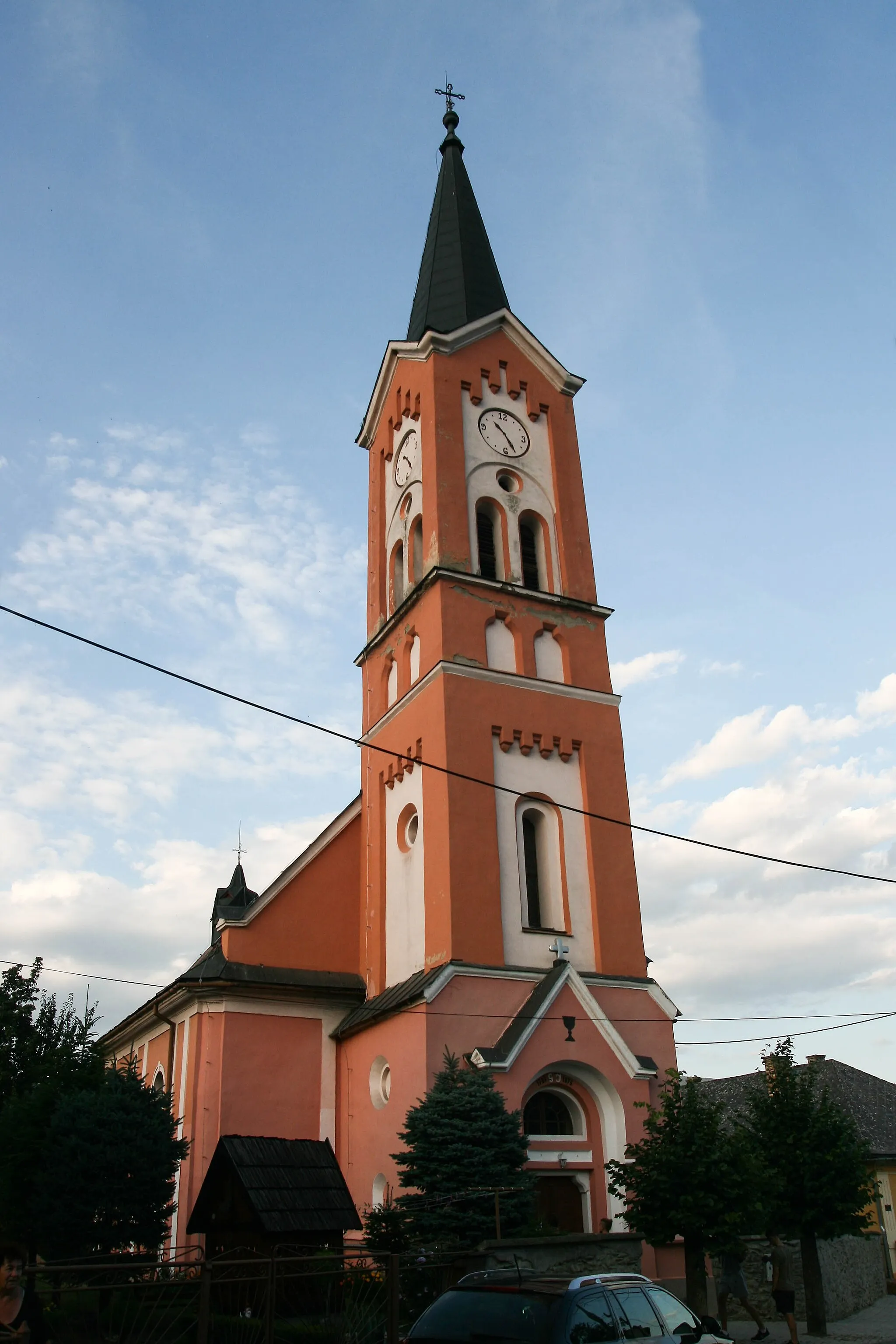 Photo showing: Lutheran church in Gemerská Poloma, Slovakia.
