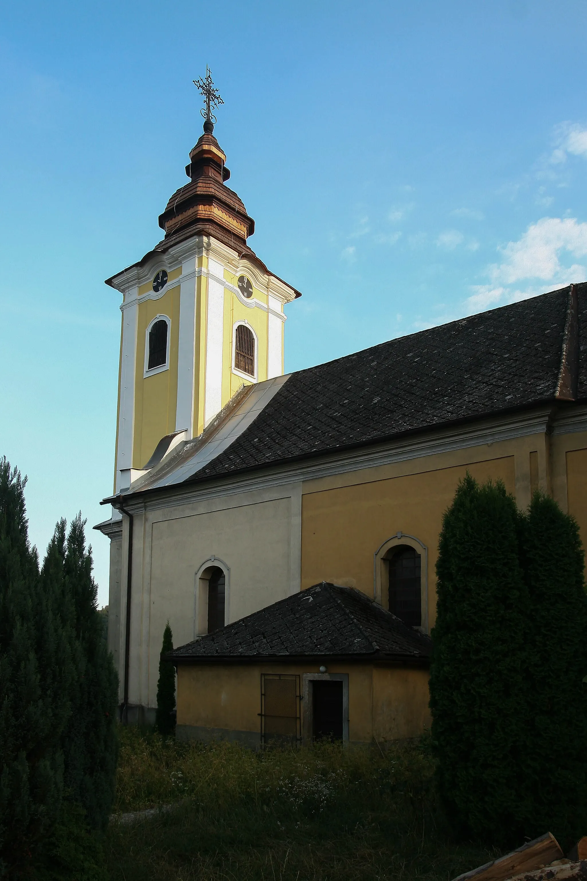 Photo showing: St. Josph Church in Gemerská Poloma, Slovakia.