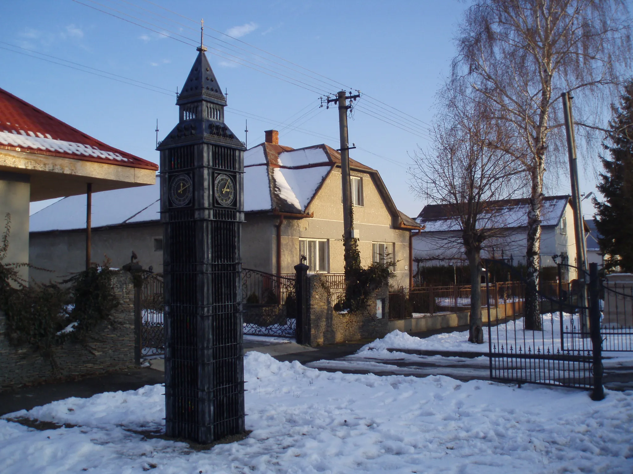 Photo showing: Zmenšenina Big Benu v obci Nový Ruskov okres Trebišov