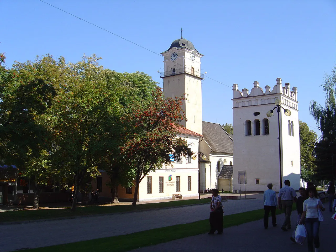 Photo showing: Saint Egidius square in Poprad
