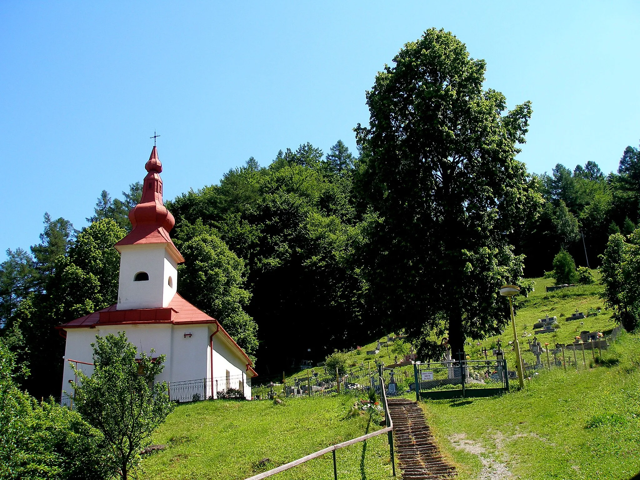 Photo showing: Chrám sv. Kozmu a Damiána. Obec Renčišov okres Sabinov