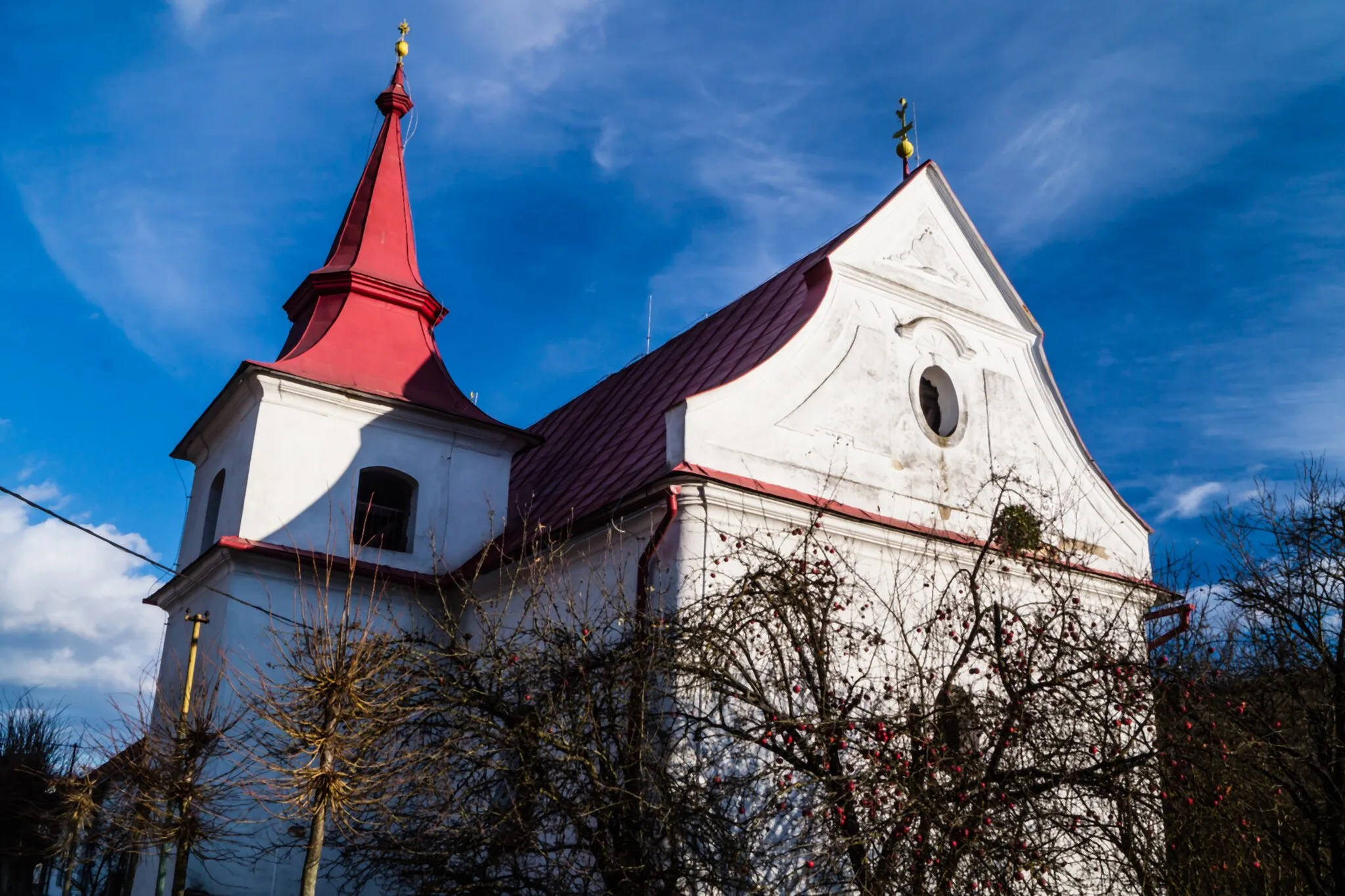 Photo showing: Jablonca, református templom