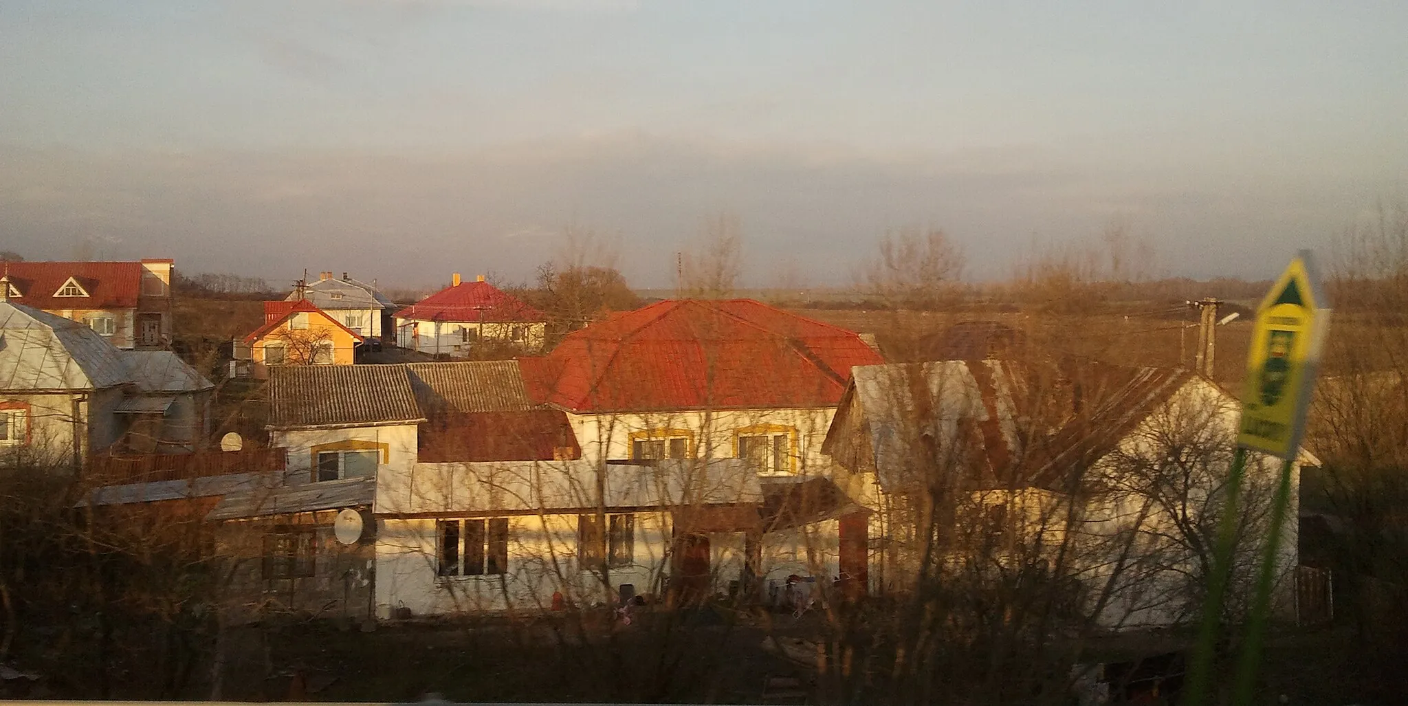 Photo showing: Lúčky village, Michalovce region, Slovakia.