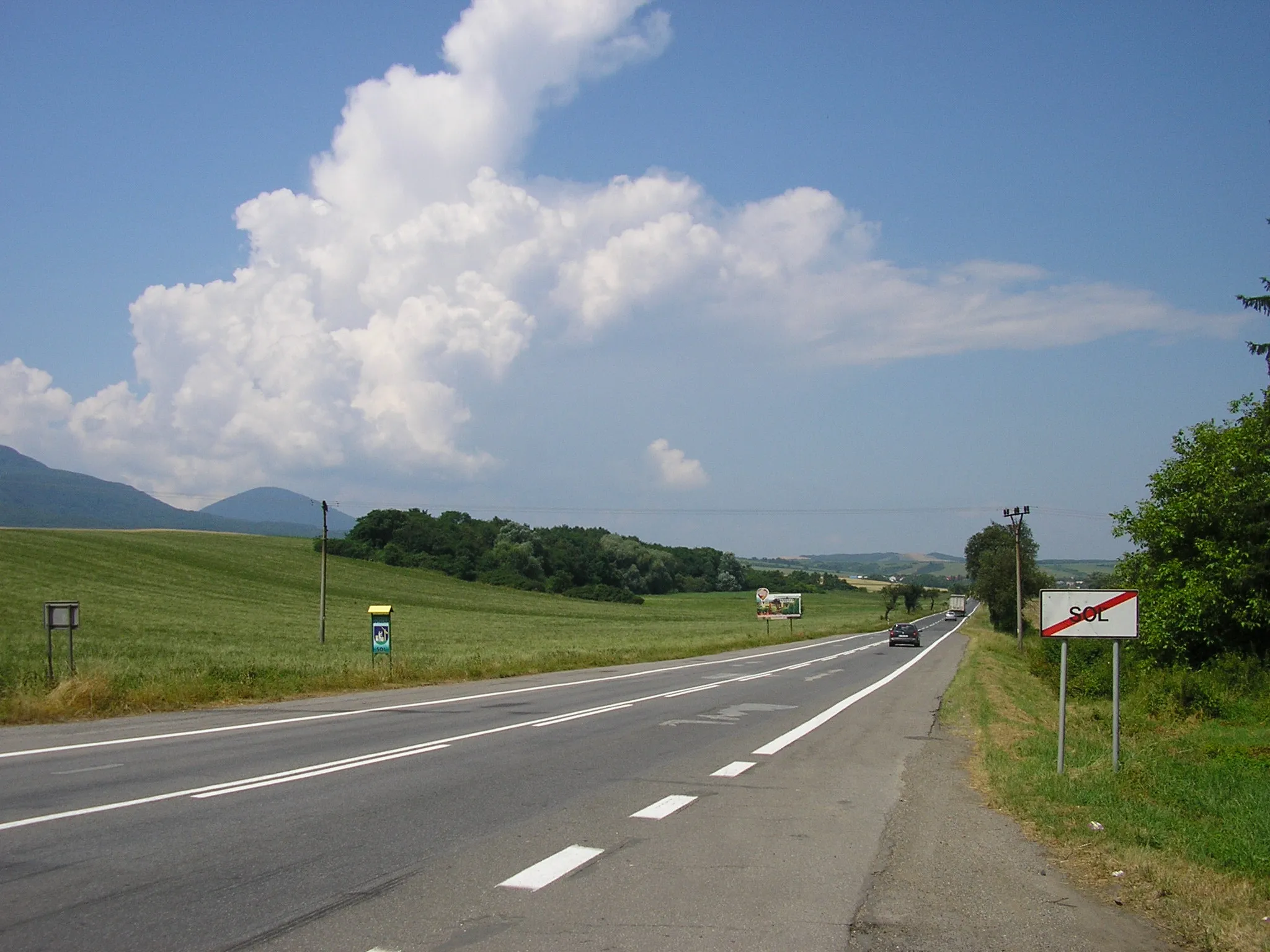 Photo showing: Дорога N18 (Вранов-над-Топлоу - Прешов), Словакия, 2010