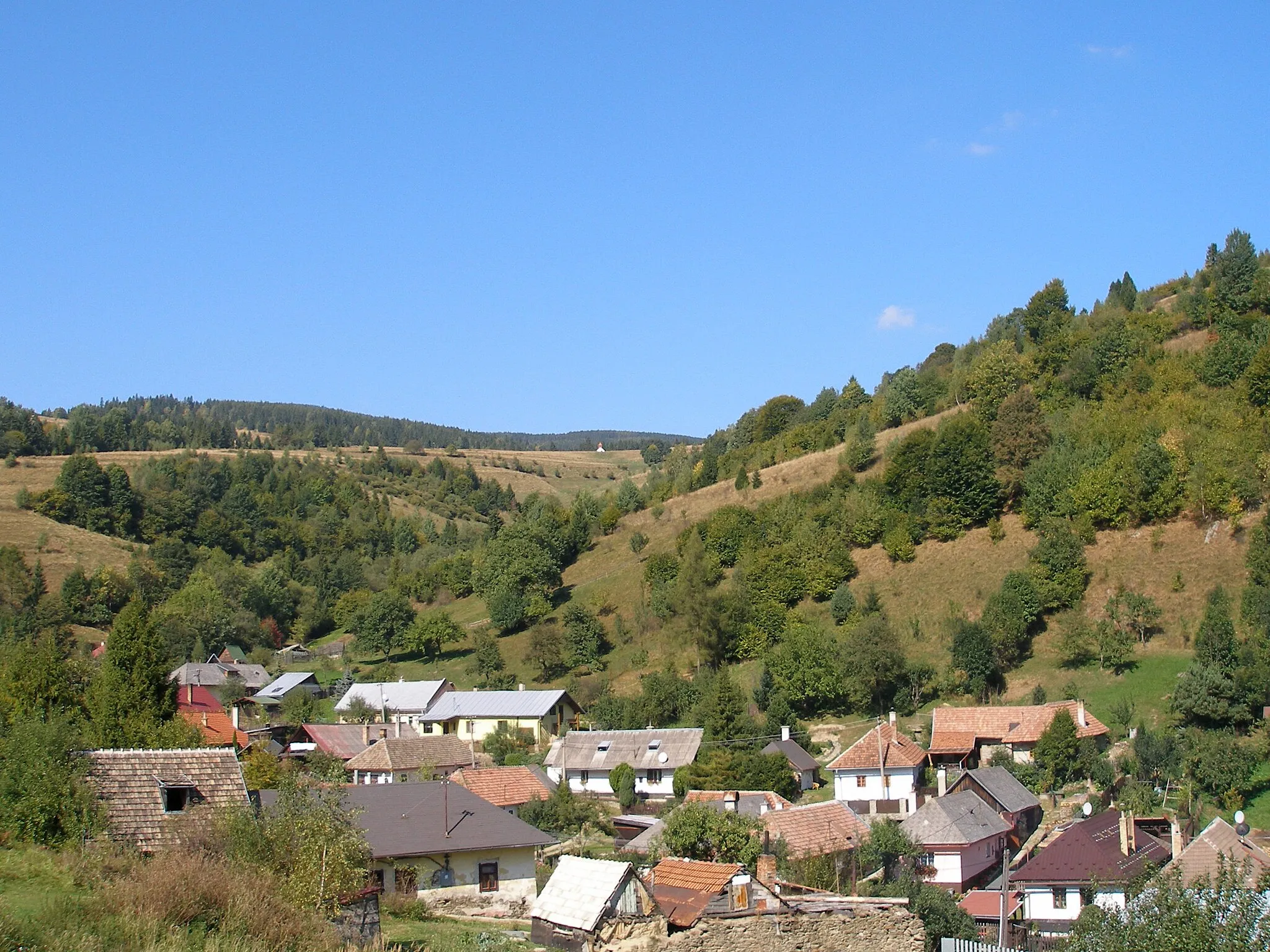 Photo showing: Obec Úhorná okres Gelnica.