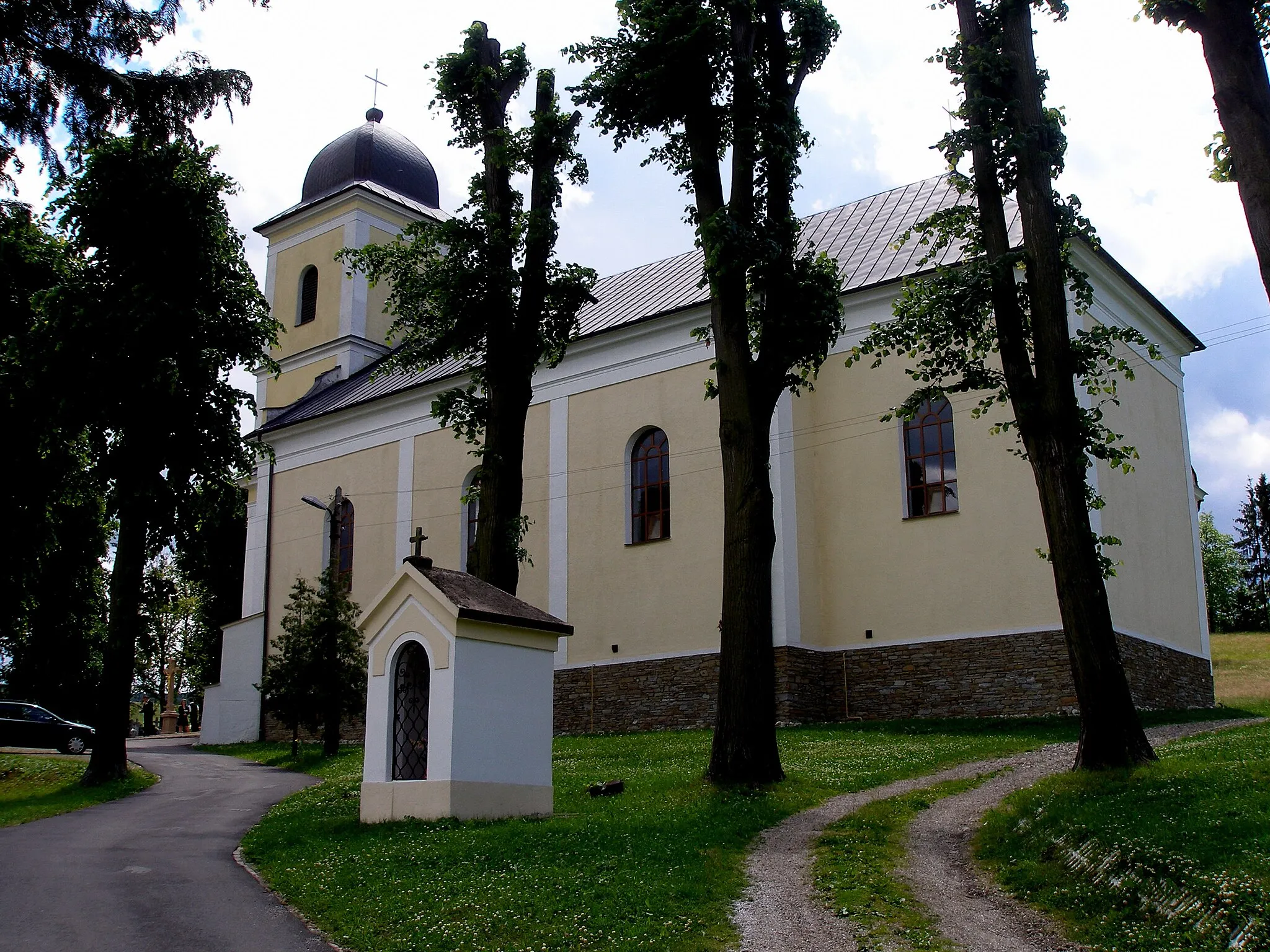 Photo showing: Kostol sv. Antona, opáta. Obec Rožkovany okres Sabinov