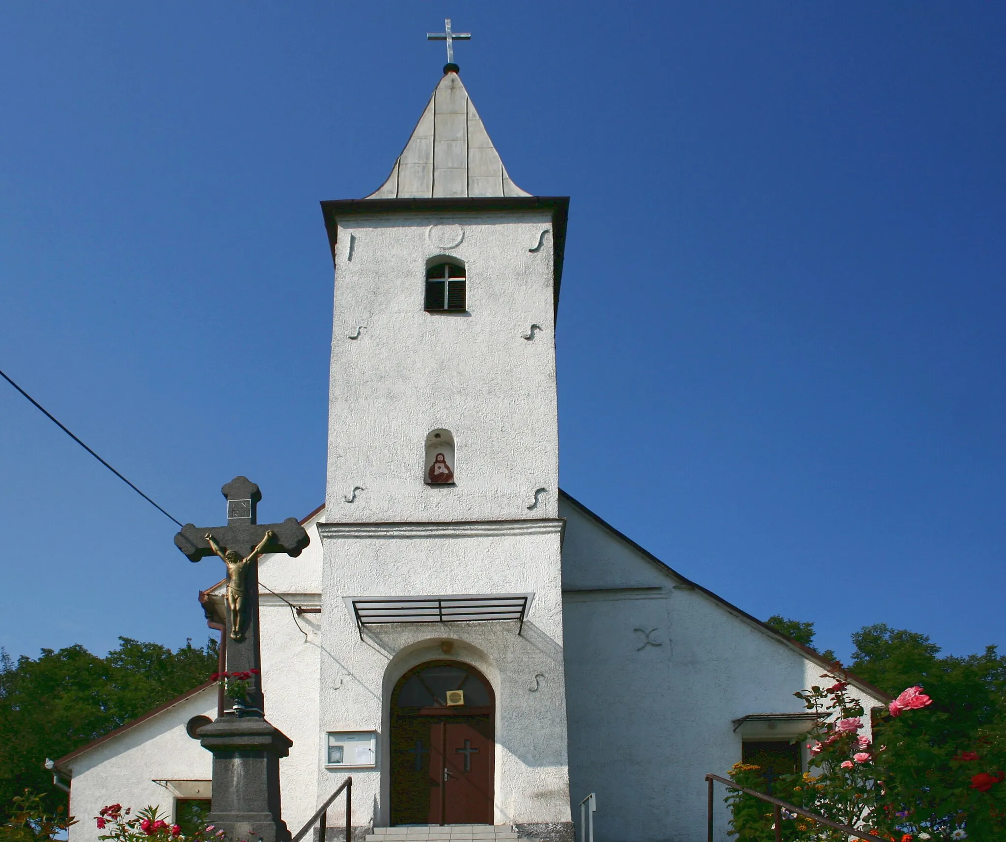 Photo showing: church in Giglovce, Slovakia