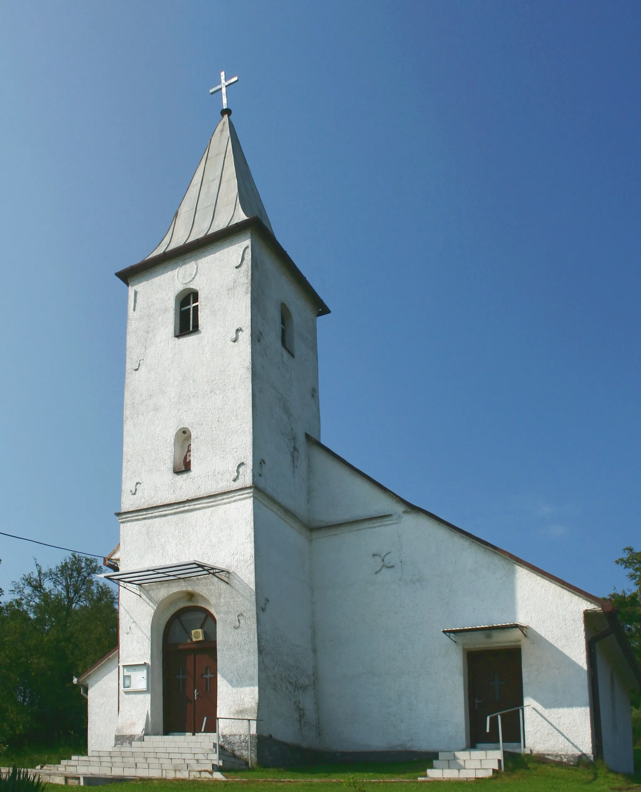 Photo showing: church in Giglovce, Slovakia