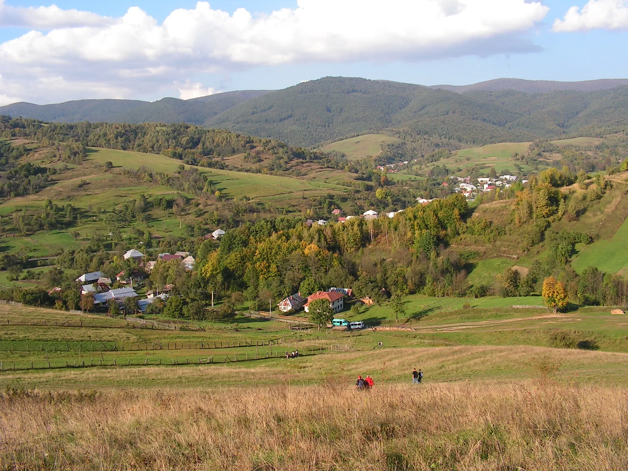Photo showing: Village Nová Sedlica. sight to the  to slovak-polish border.