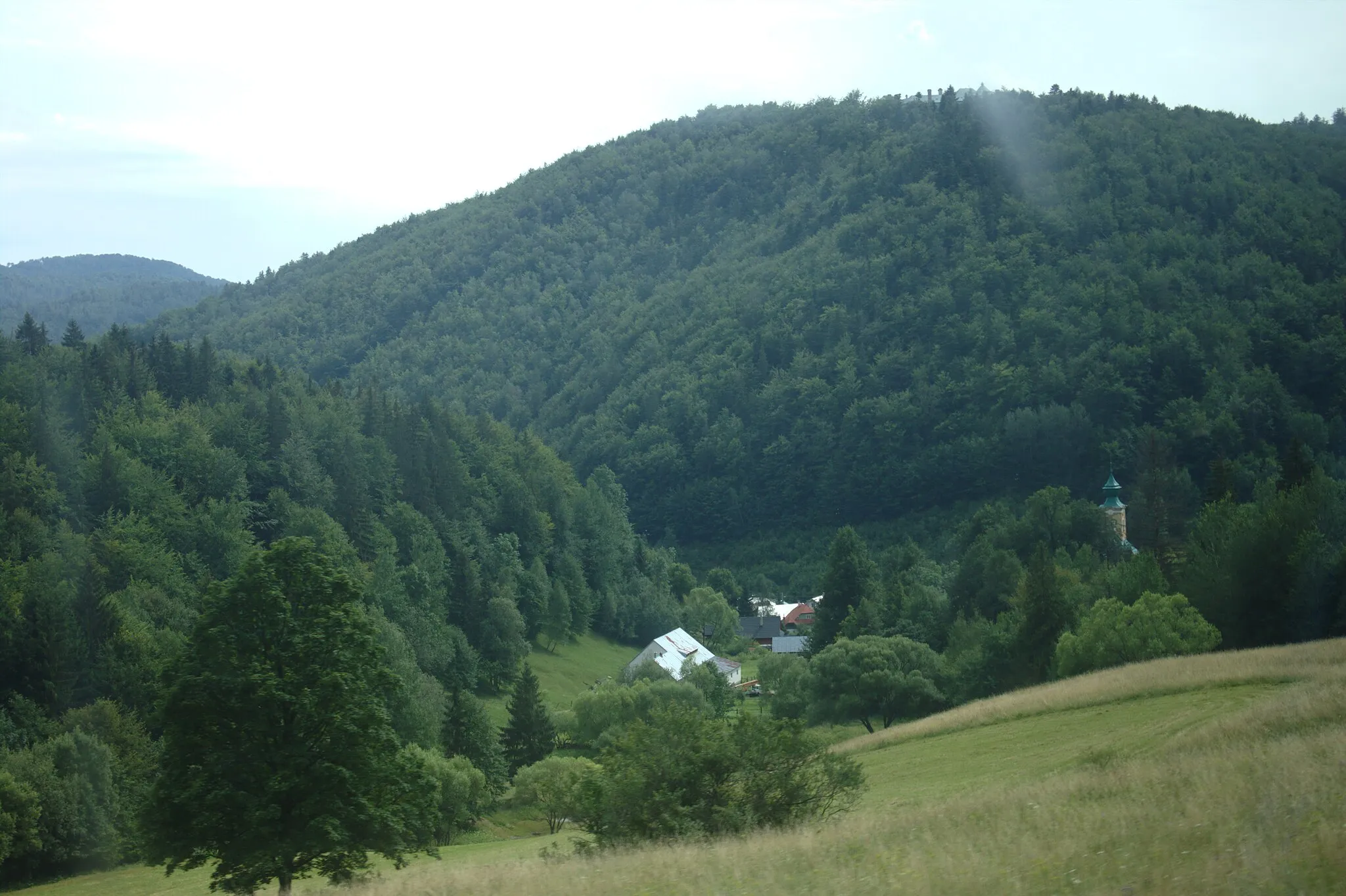Photo showing: A valley near Muránská Huta, SK