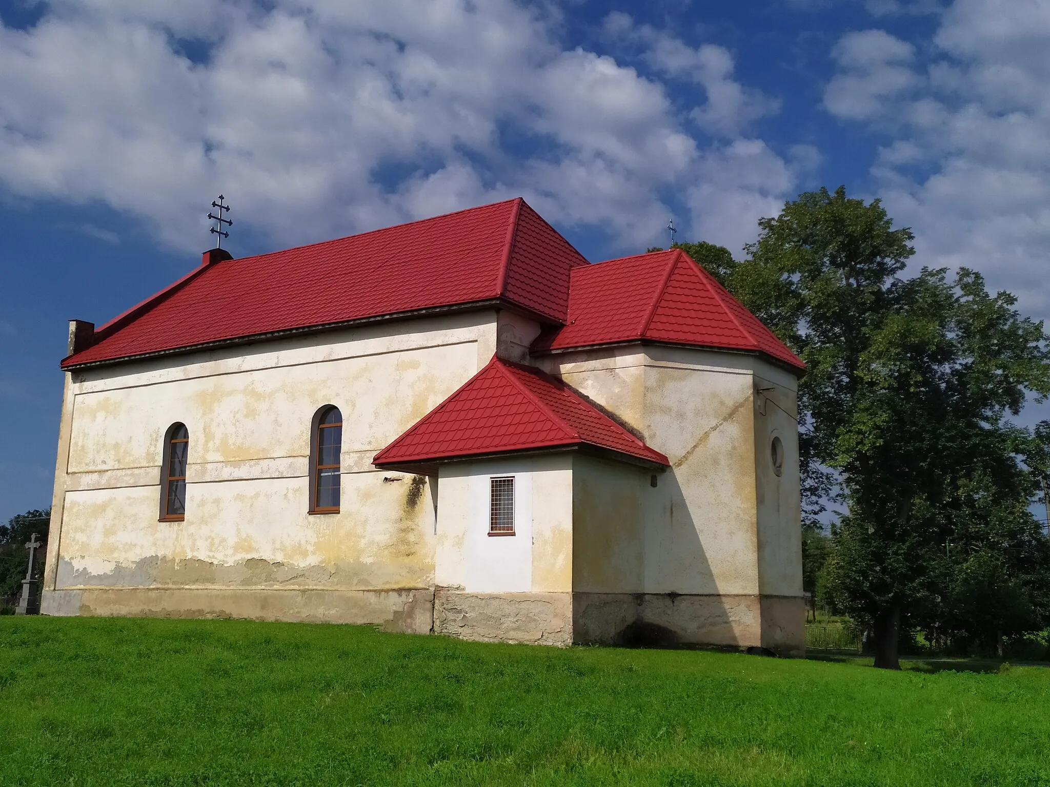 Photo showing: Hnojné (okr. Michalovce), Chrám Premenenia Pána