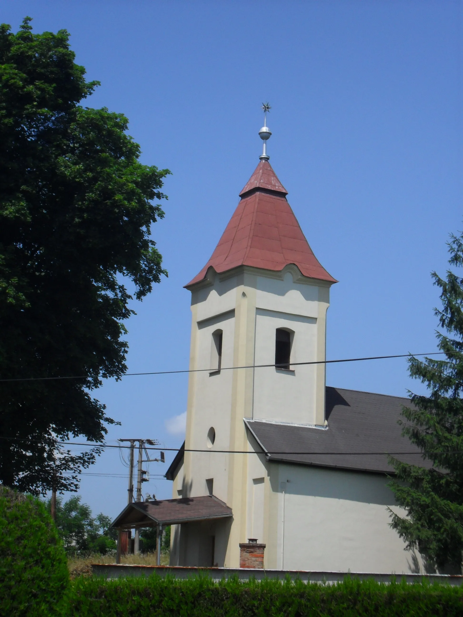 Photo showing: Bodrogszerdahely - református templom
