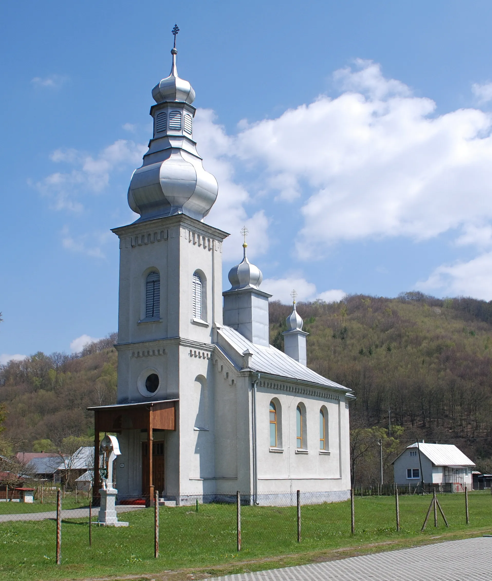 Photo showing: wieś Hunkovce