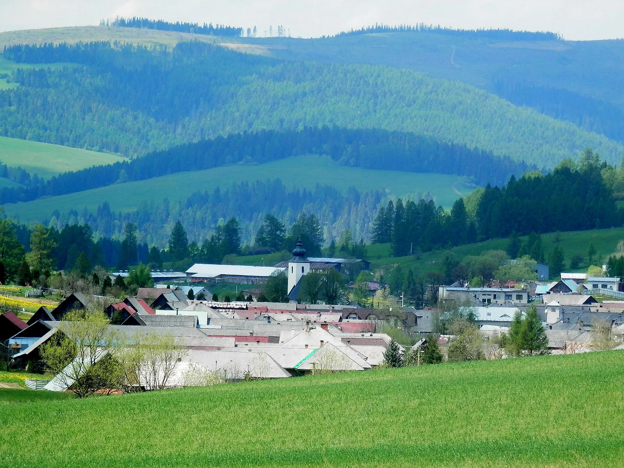 Photo showing: Okolie obce Oľšavica, okres Levoča.