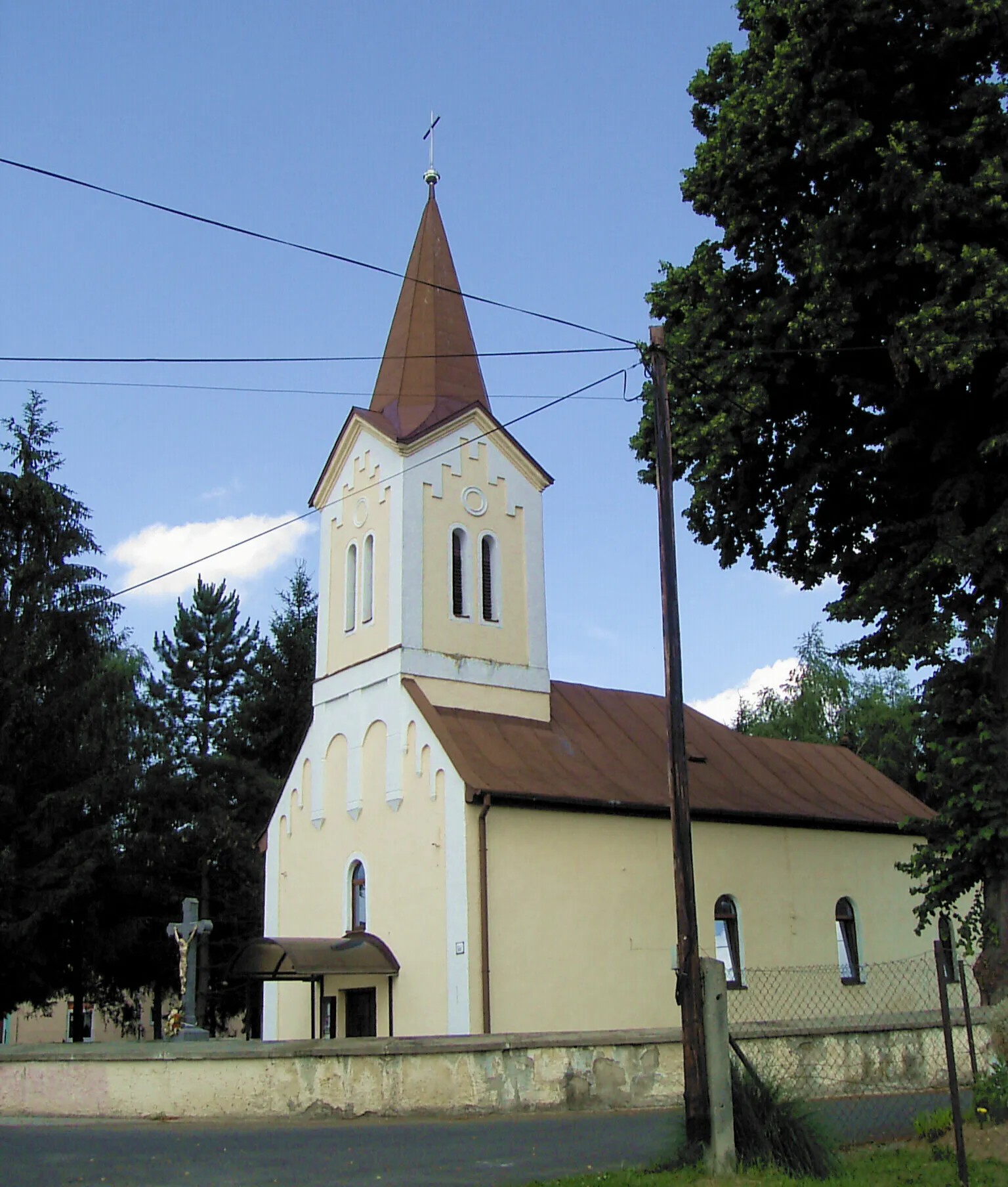 Photo showing: Rímskokatolícky kostol Malá Domaša