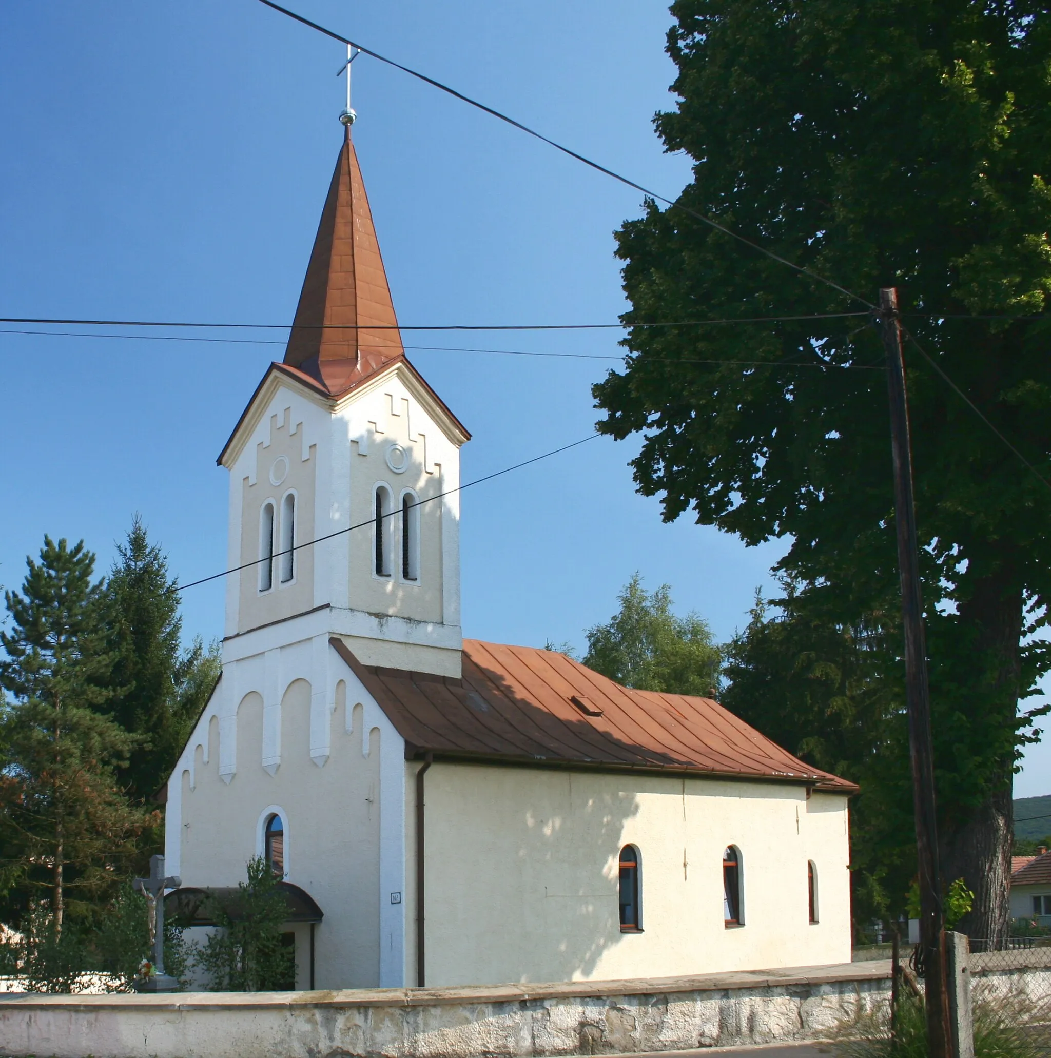 Photo showing: church in Malá Domaša, village in Slovakia