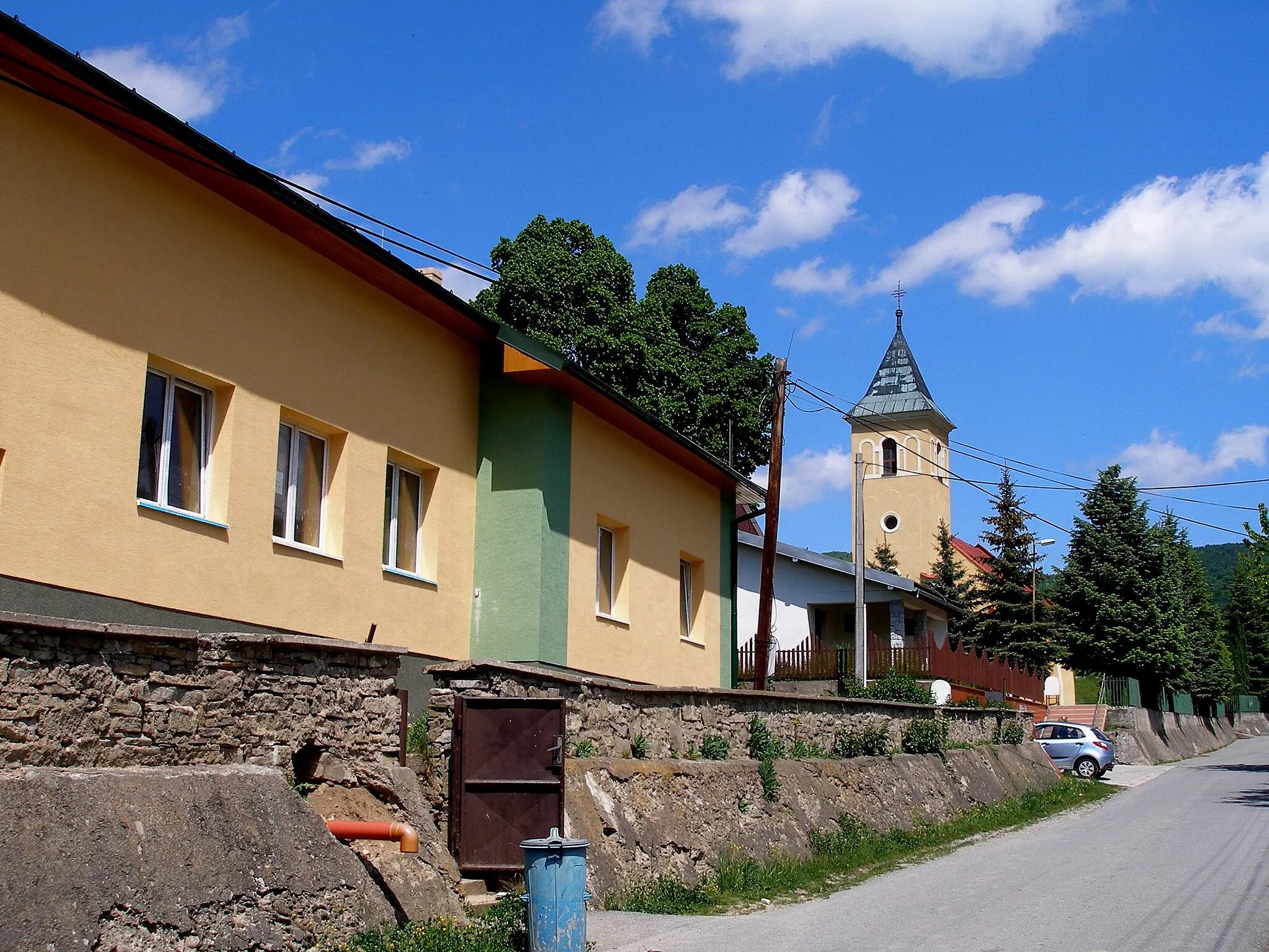 Photo showing: Kostol Panny Márie, Pomocnice kresťanov. Obec Milpoš okres Sabinov.