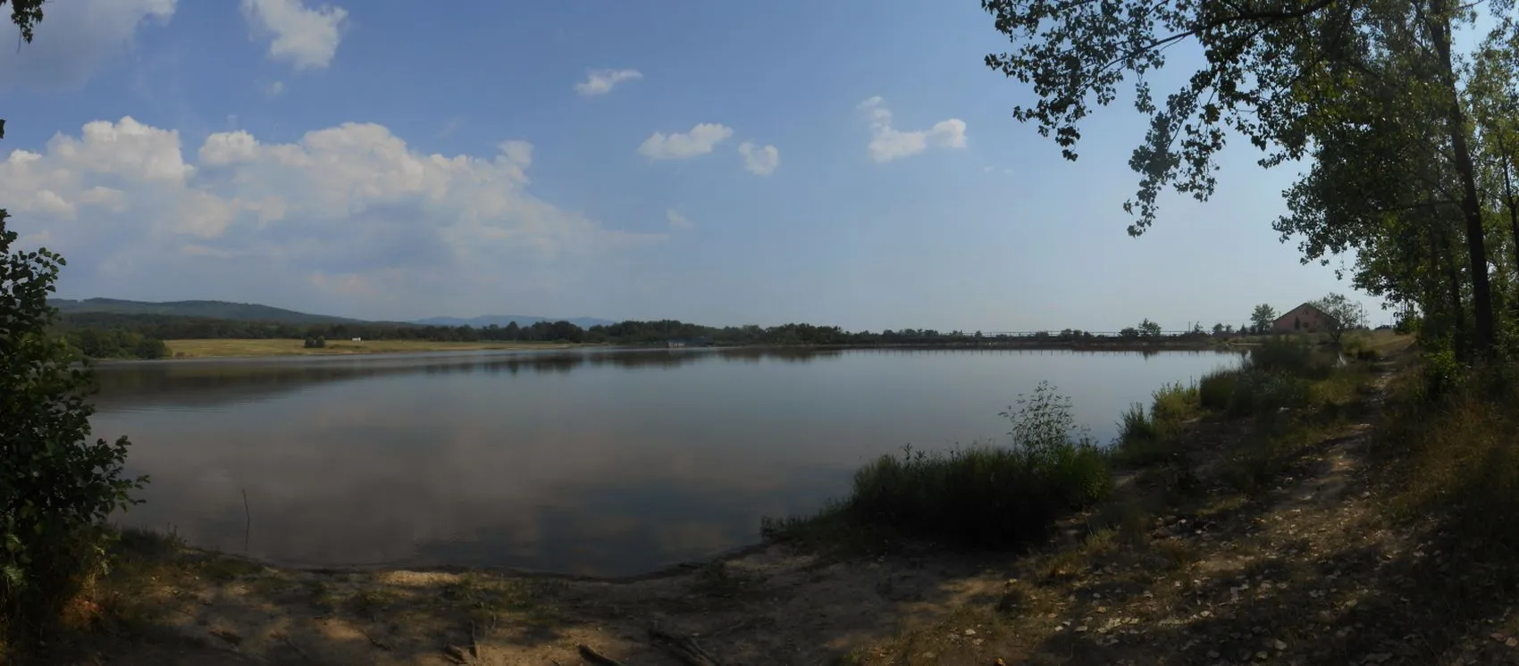 Photo showing: Pond near Vyšná Rybnica village