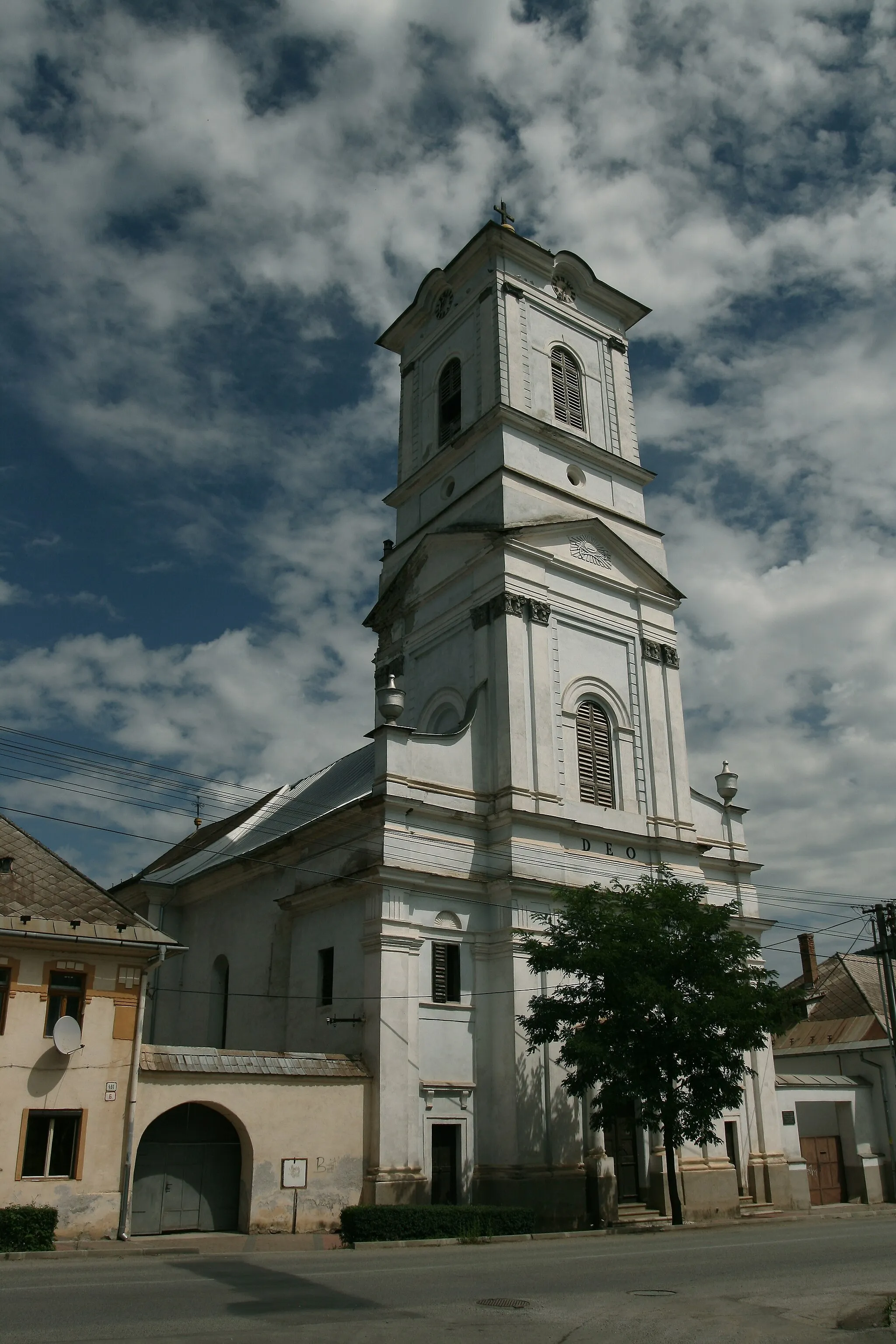 Photo showing: Lutheran church in Jelšava, Slovakia.