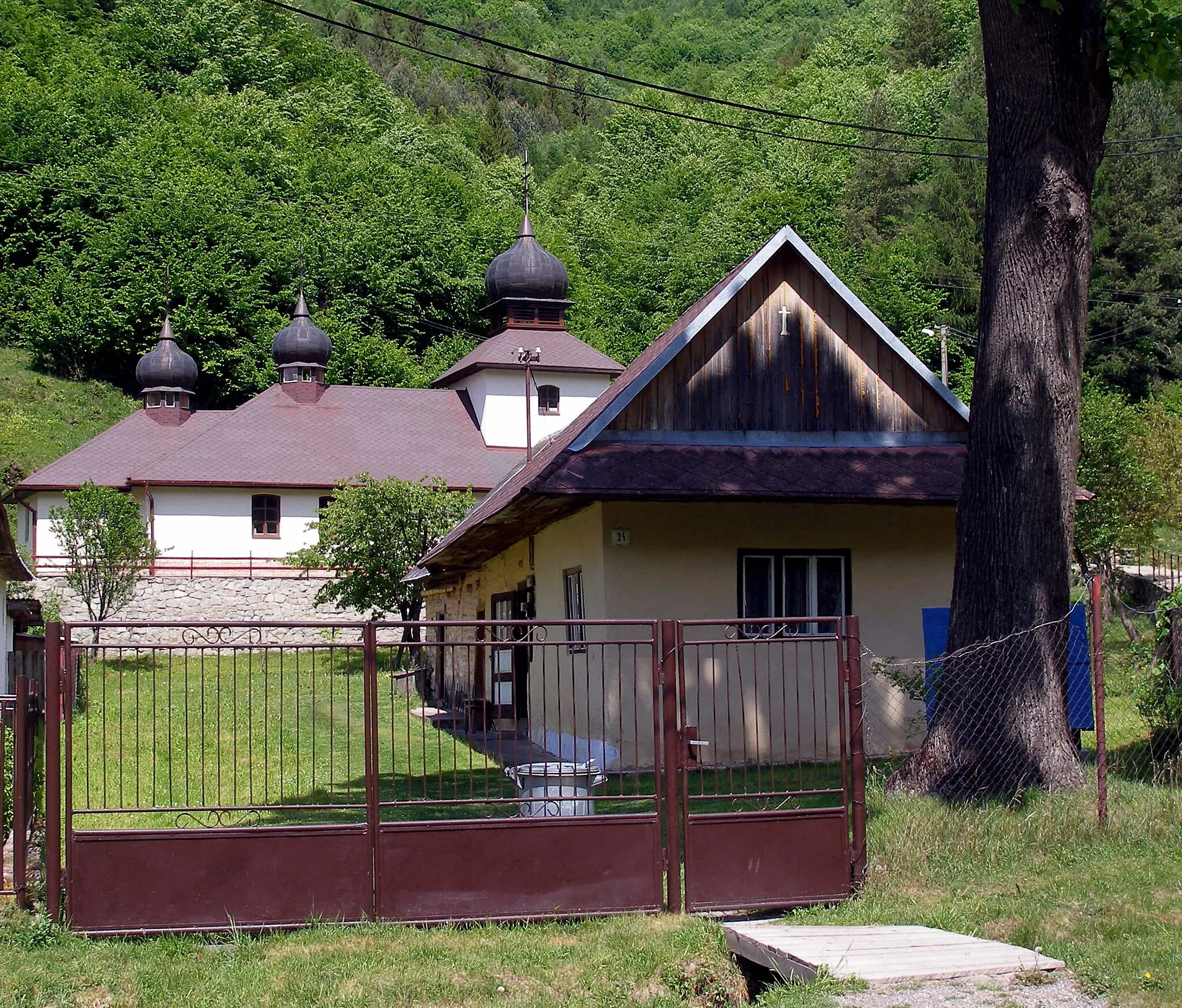 Photo showing: Chrám blahoslaveného hieromučeníka P.P. Gojdiča. Obec  Olejníkov okres Sabinov.