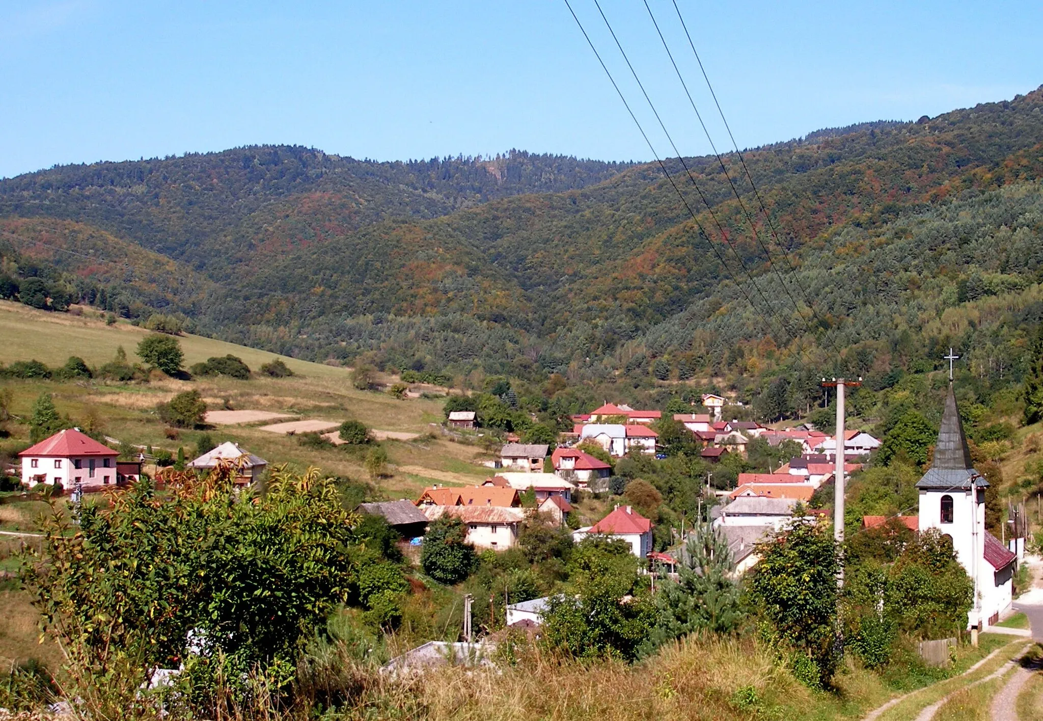 Photo showing: Spišská obec Hrišovce okres Gelnica.