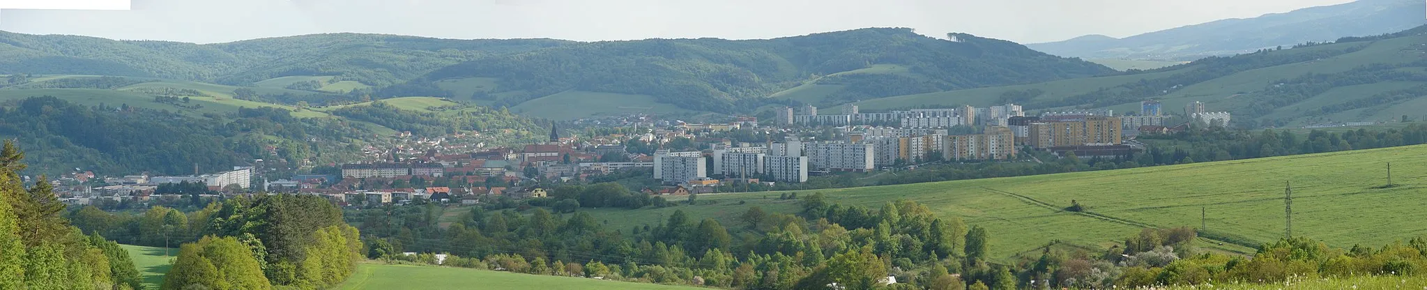 Photo showing: Panorama of Bardejov